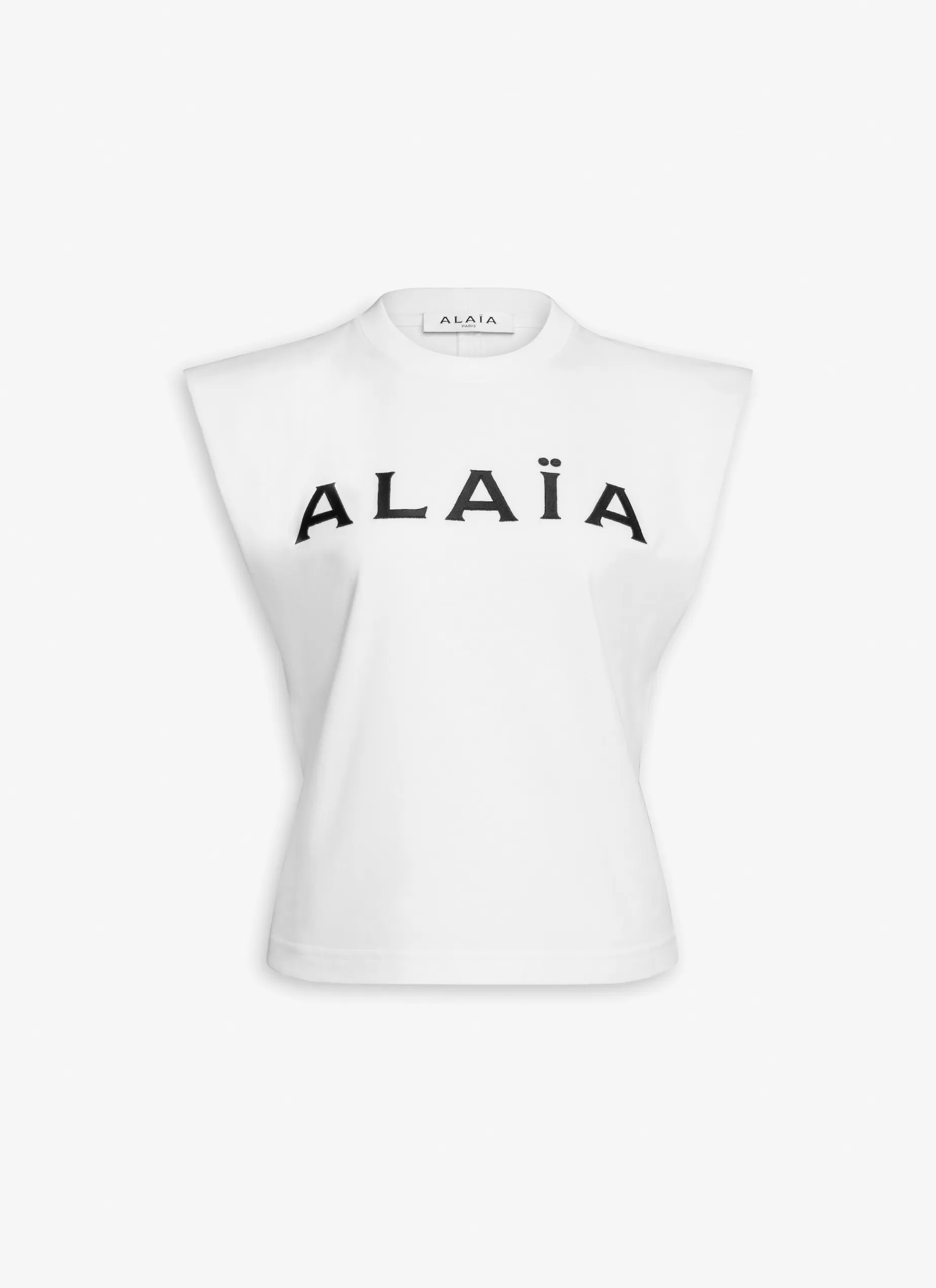 Alaïa ALAIA T-SHIRT AUS JERSEY< Oberteile & Hemden