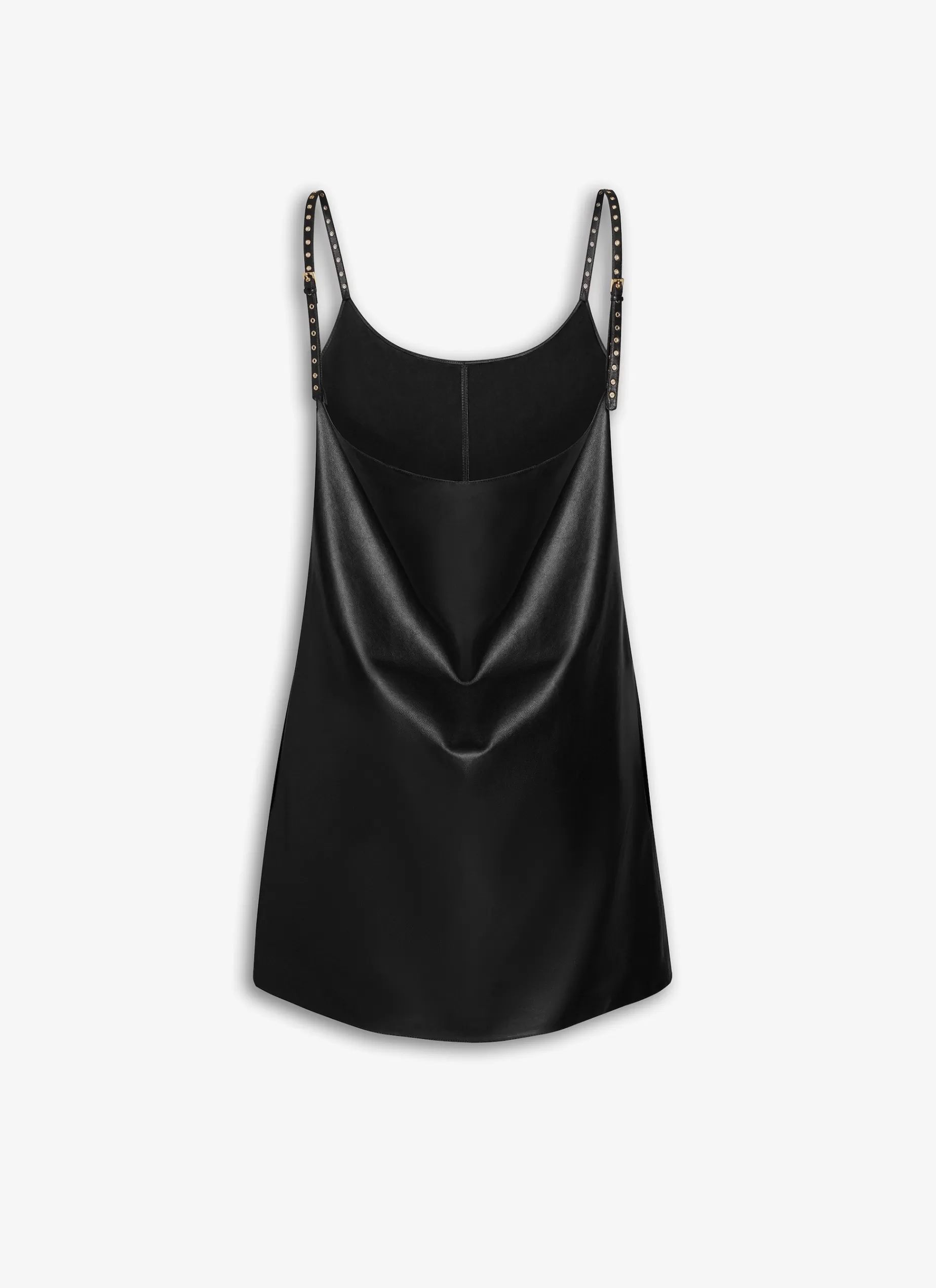 Alaïa A-LINIEN-KLEID AUS WEICHEM LEDER< Kleider