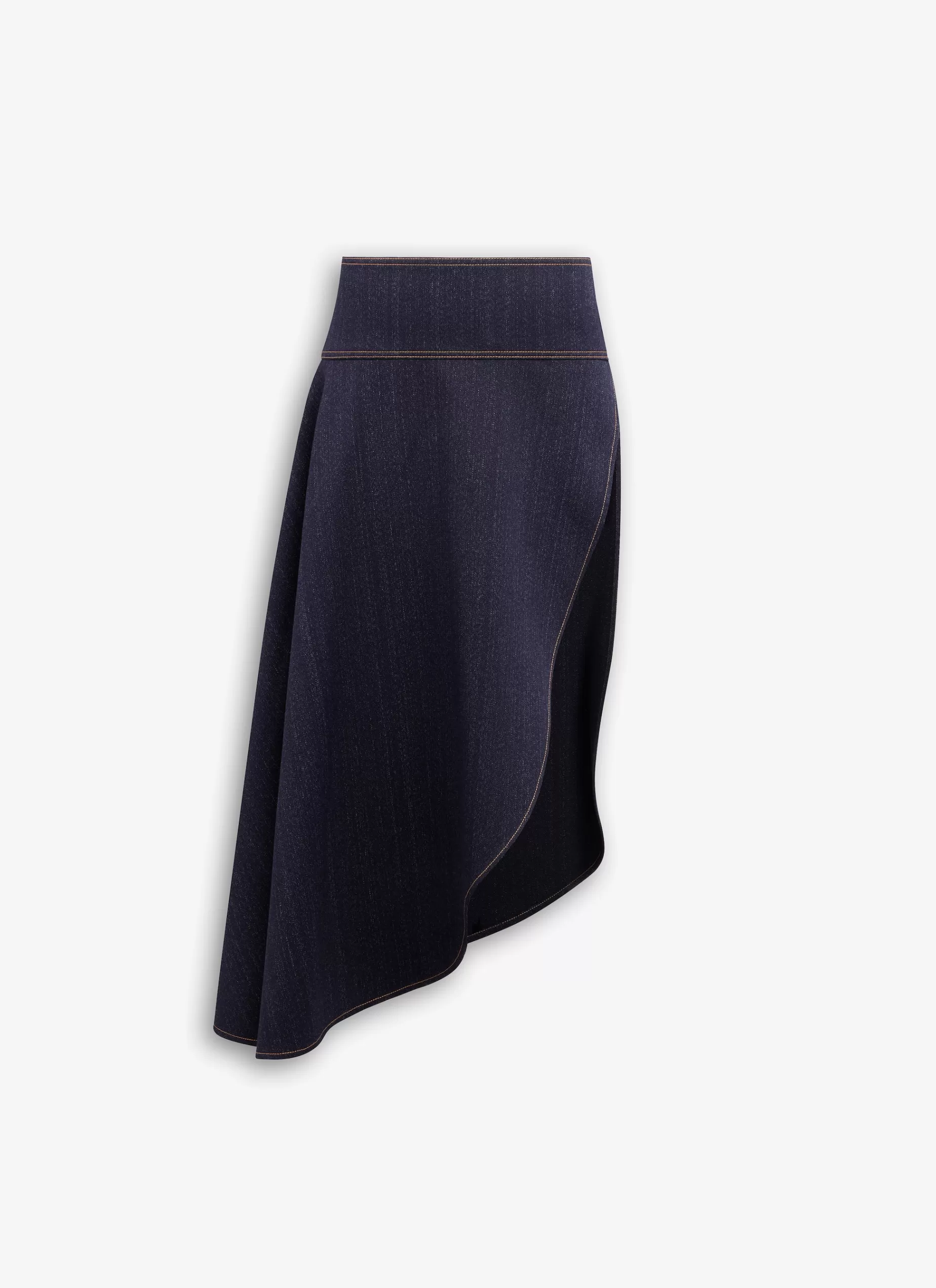 Alaïa ASYMMETRISCHER ROCK AUS DENIM< Denim | Röcke