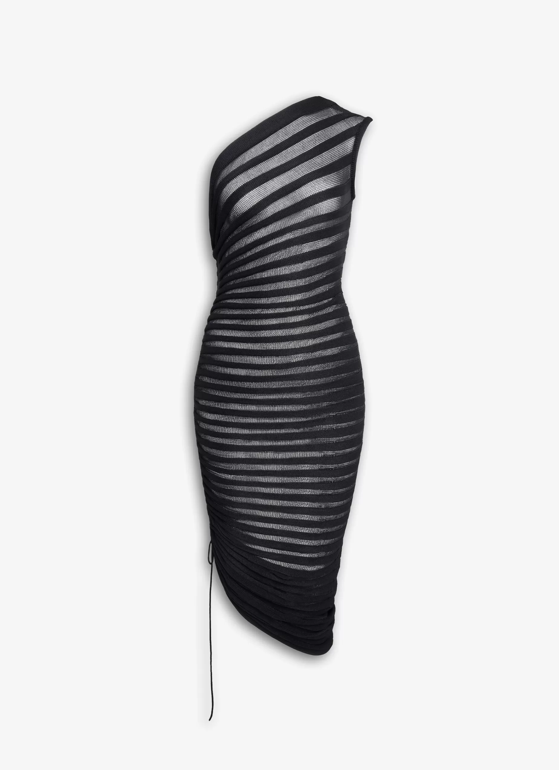 Alaïa ASYMMETRISCHES KLEID AUS DURCHBROCHENEM 3D-STRICK< Kleider
