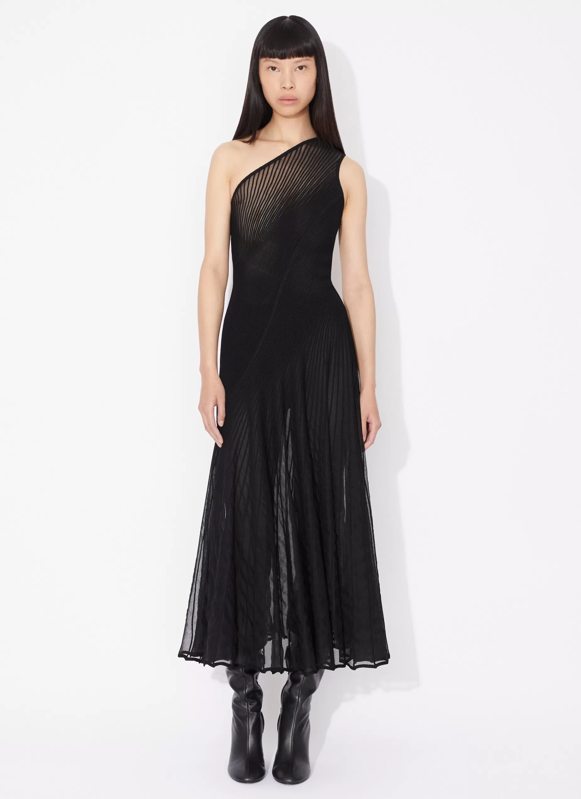 Alaïa ASYMMETRISCHES KLEID IN TWIST-OPTIK< Kleider