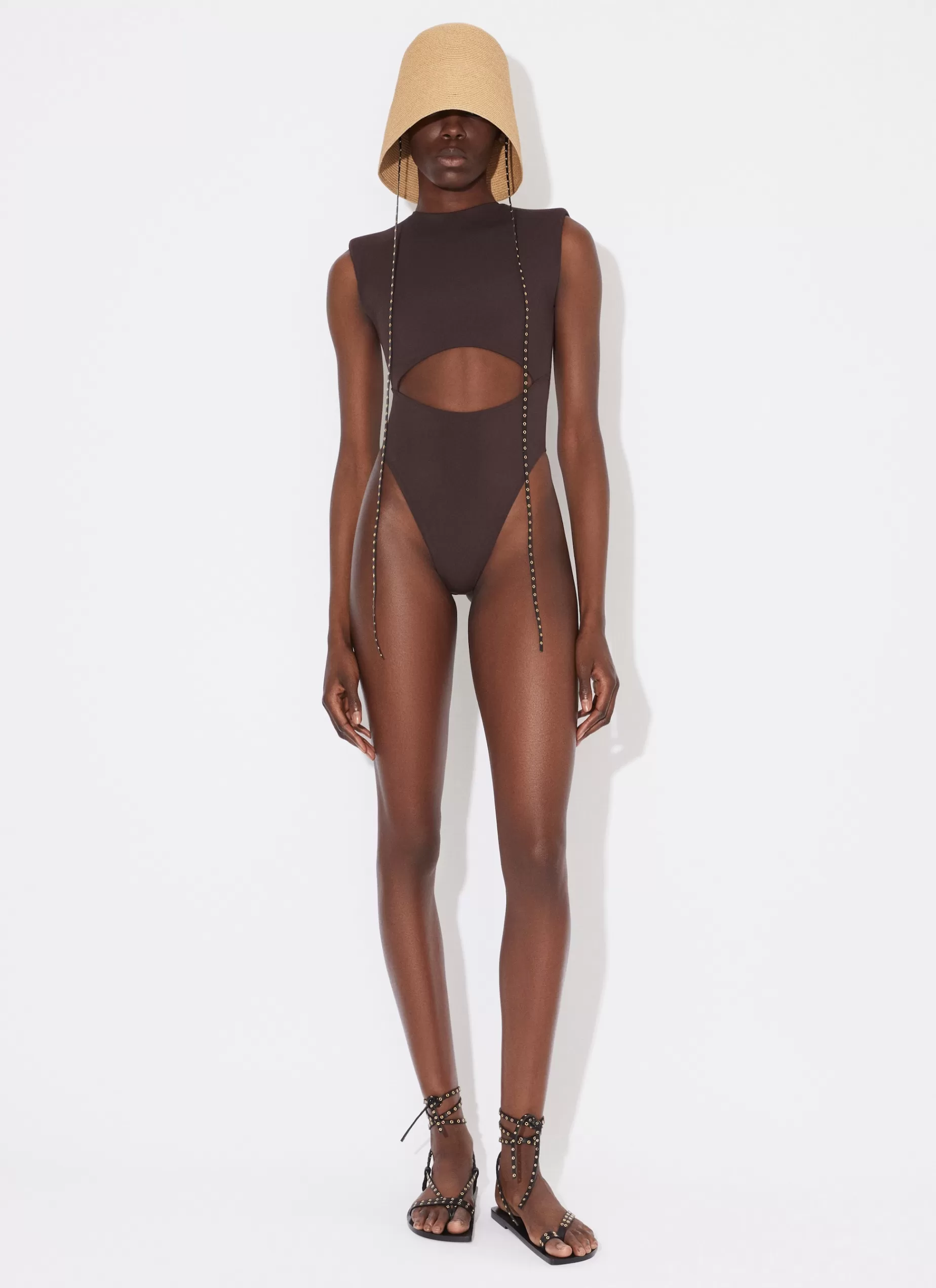 Alaïa BADEANZUG MIT CUT-OUTS< Bademode