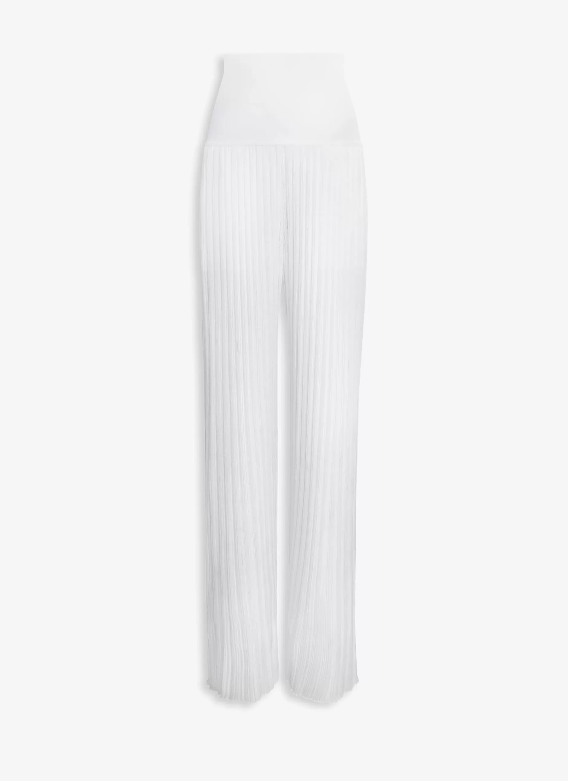 Alaïa BAND-HOSE AUS PLISSIERTEM STRICK< Strickwaren | Hosen & Shorts