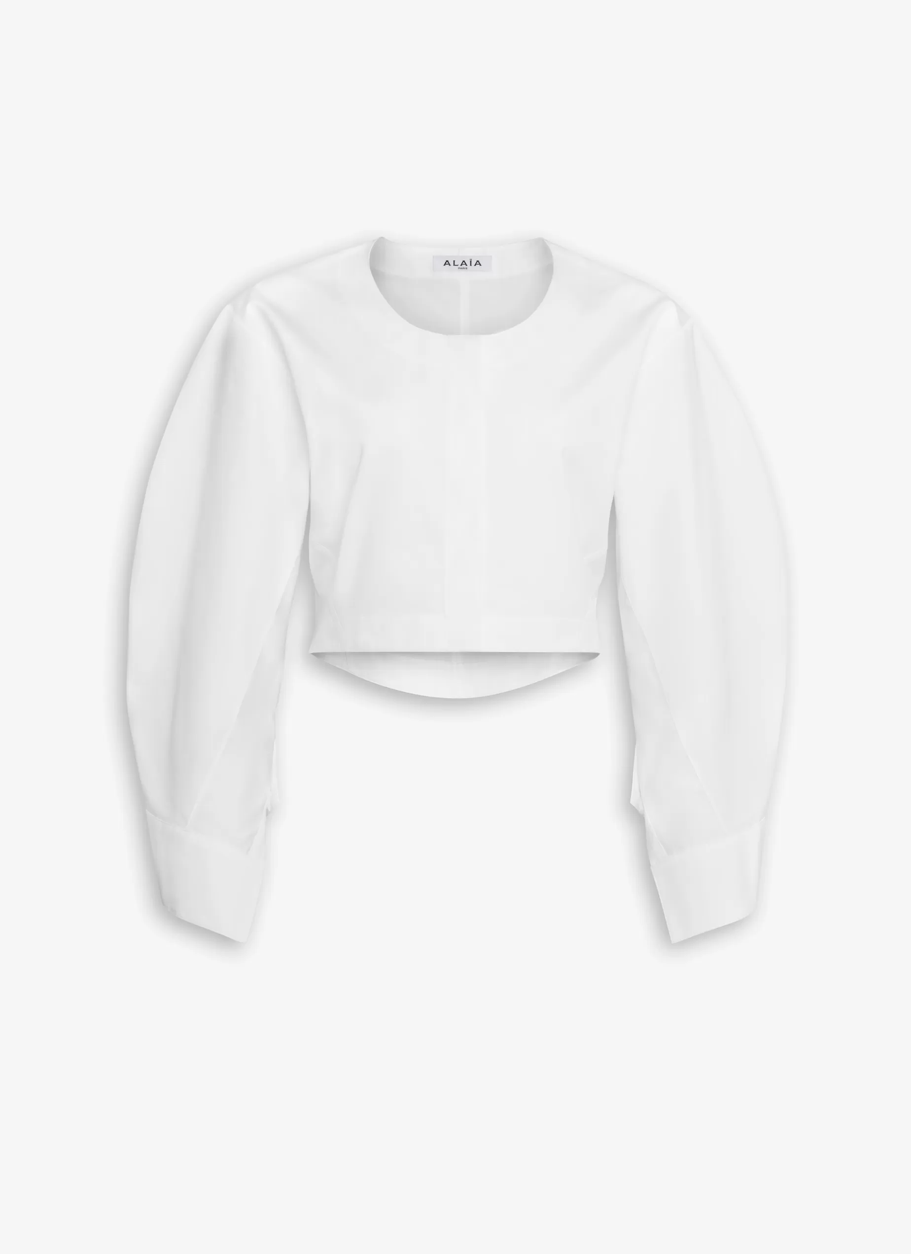 Alaïa BLUSE AUS BAUMWOLLPOPELINE< Oberteile & Hemden