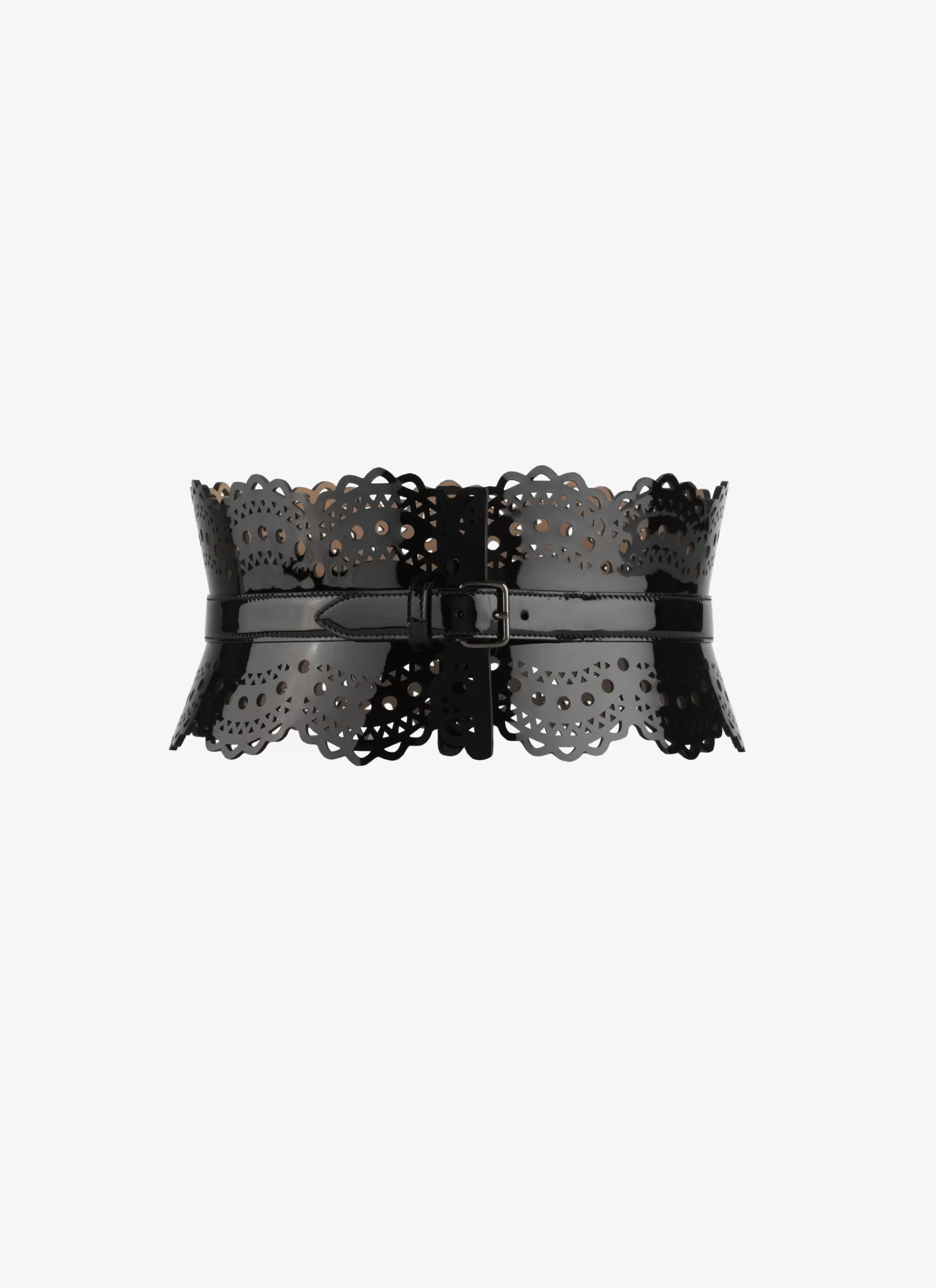 Alaïa Bustiergürtel Aus Leder In Ajour-Optik< Korsettgürtel