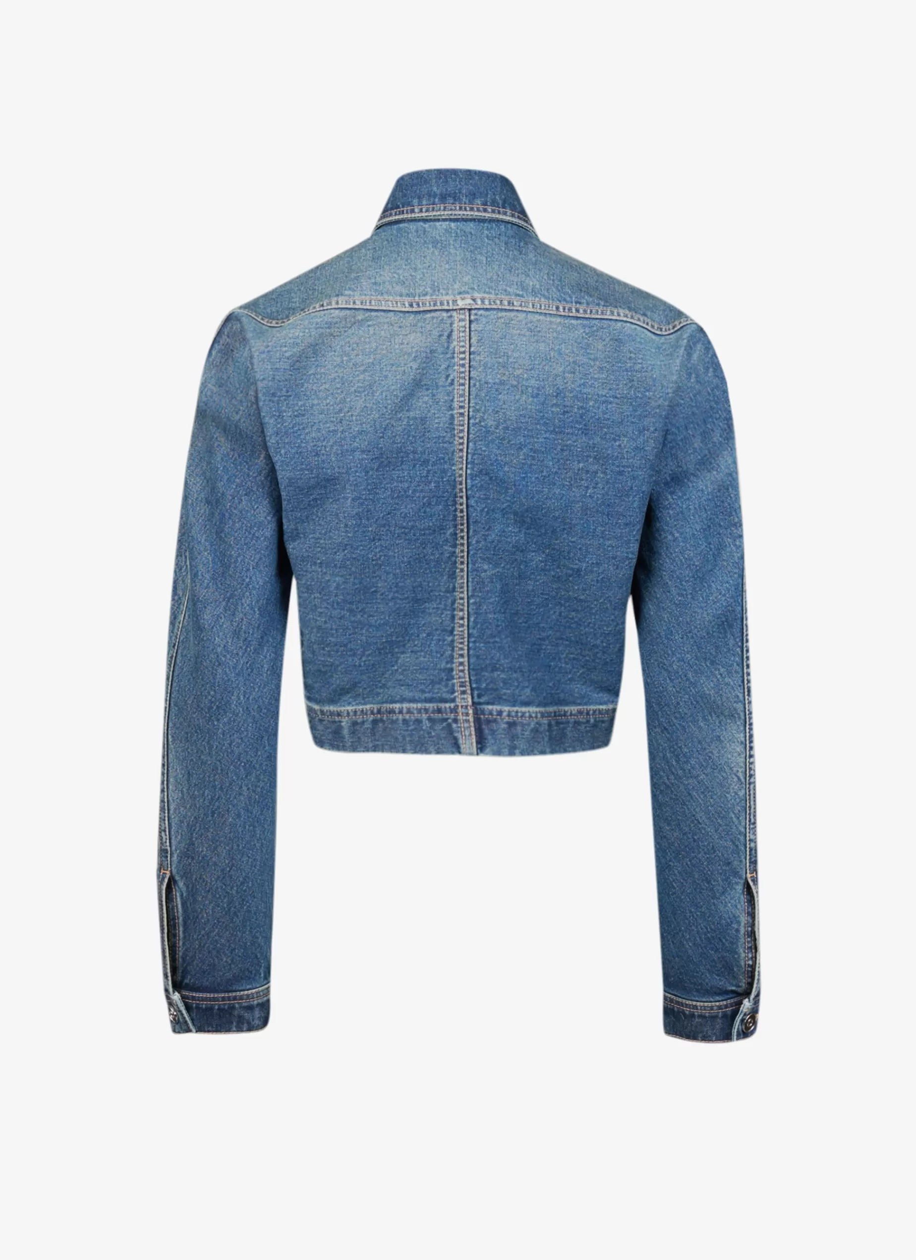 Alaïa CARDI-JACKE AUS DENIM< Denim | Mäntel & Jacken