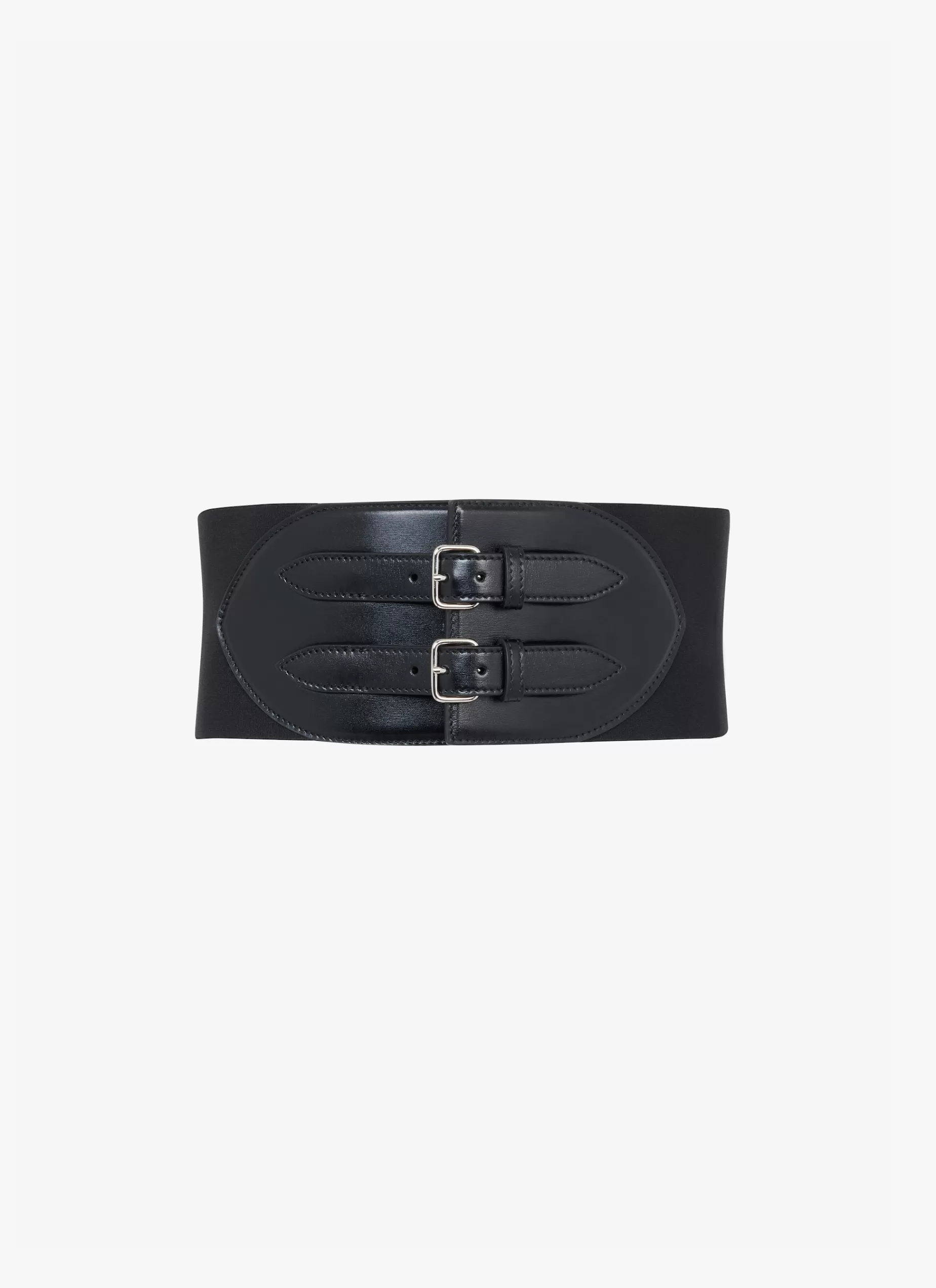Alaïa ELASTISCHER KORSETTGÜRTEL AUS STRETCH UND KALBSLEDER< Korsettgürtel