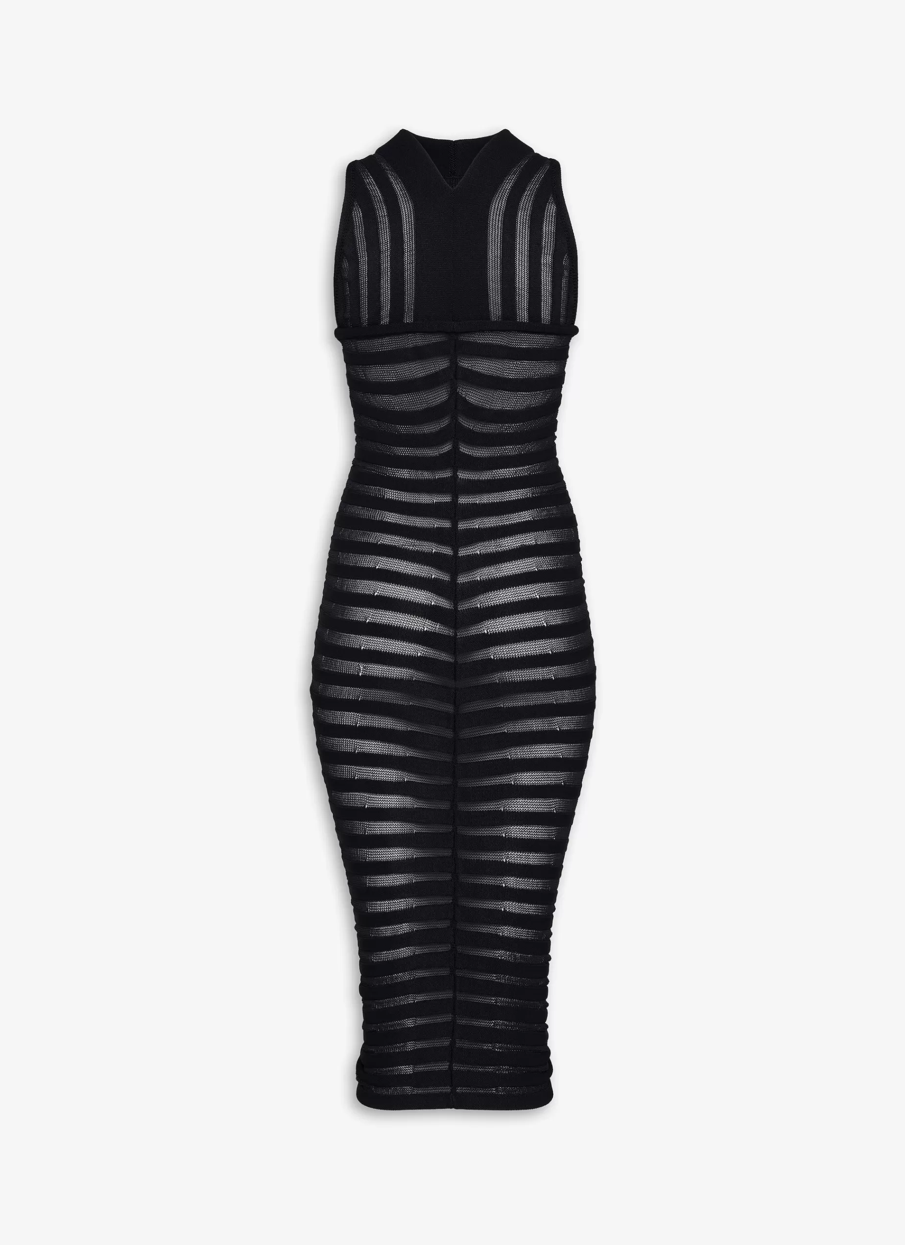 Alaïa FIGURBETONTES 3D-KLEID IN AJOUR-OPTIK< Kleider