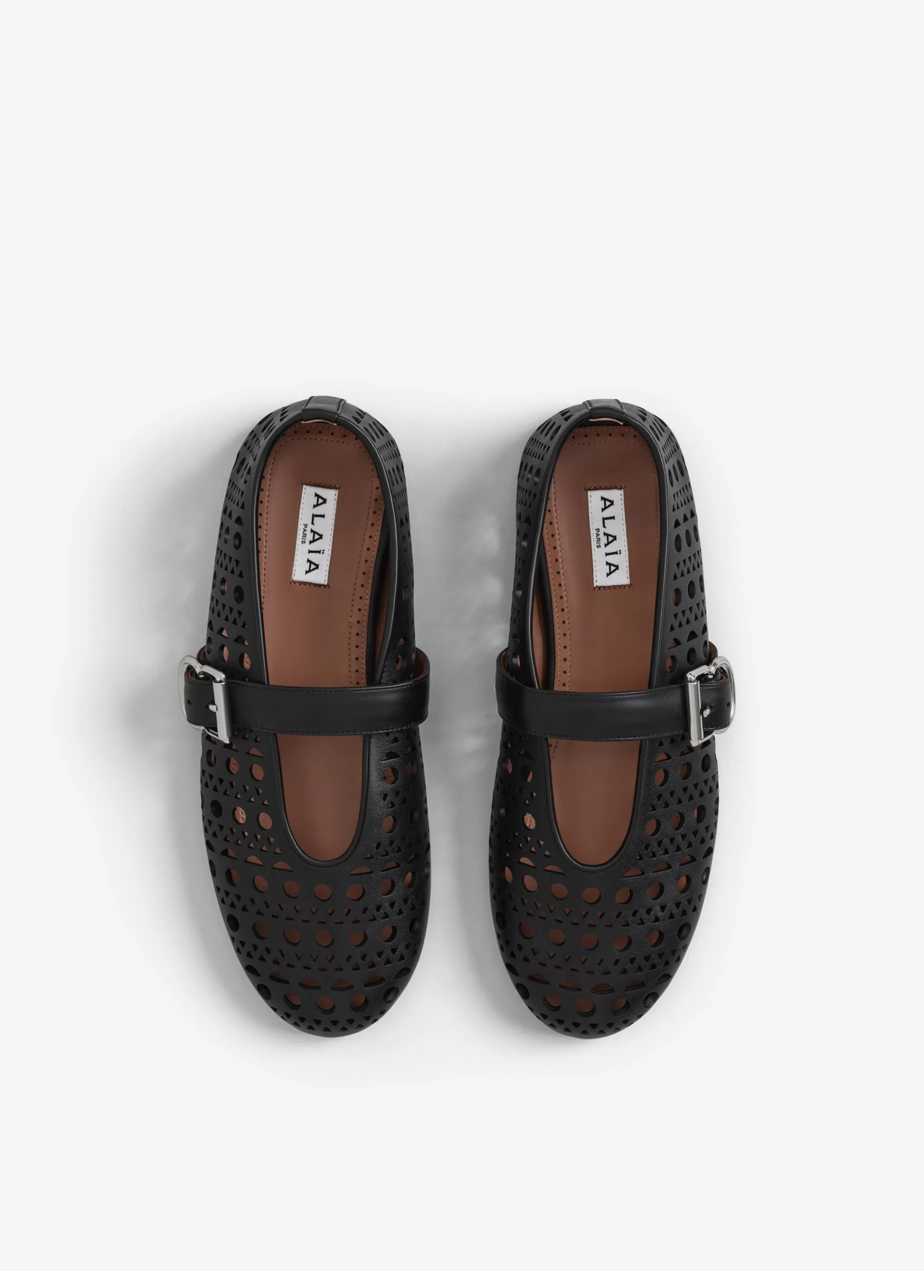 Alaïa FLACHE BALLERINAS WIEN EN LEDER< Flache Schuhe | La Ballerine