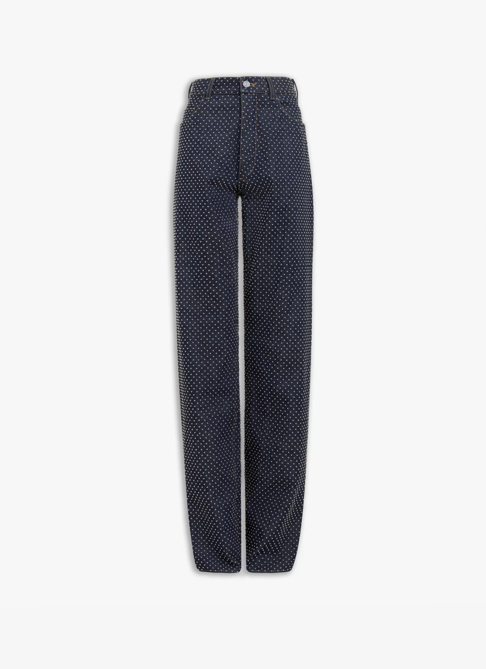 Alaïa GERADE DENIMHOSE< Hosen & Shorts
