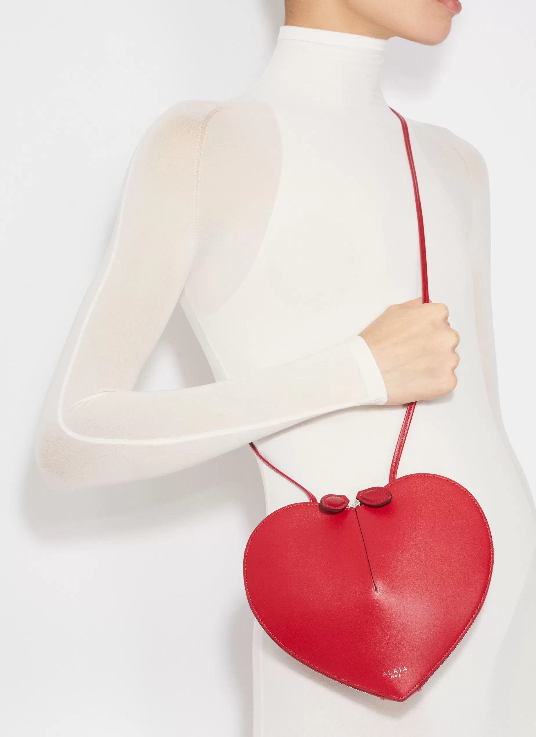 Alaïa Handtasche Le Cœur Aus Luxus-Kalbsleder< Kleine Taschen | Cross-Body Bags