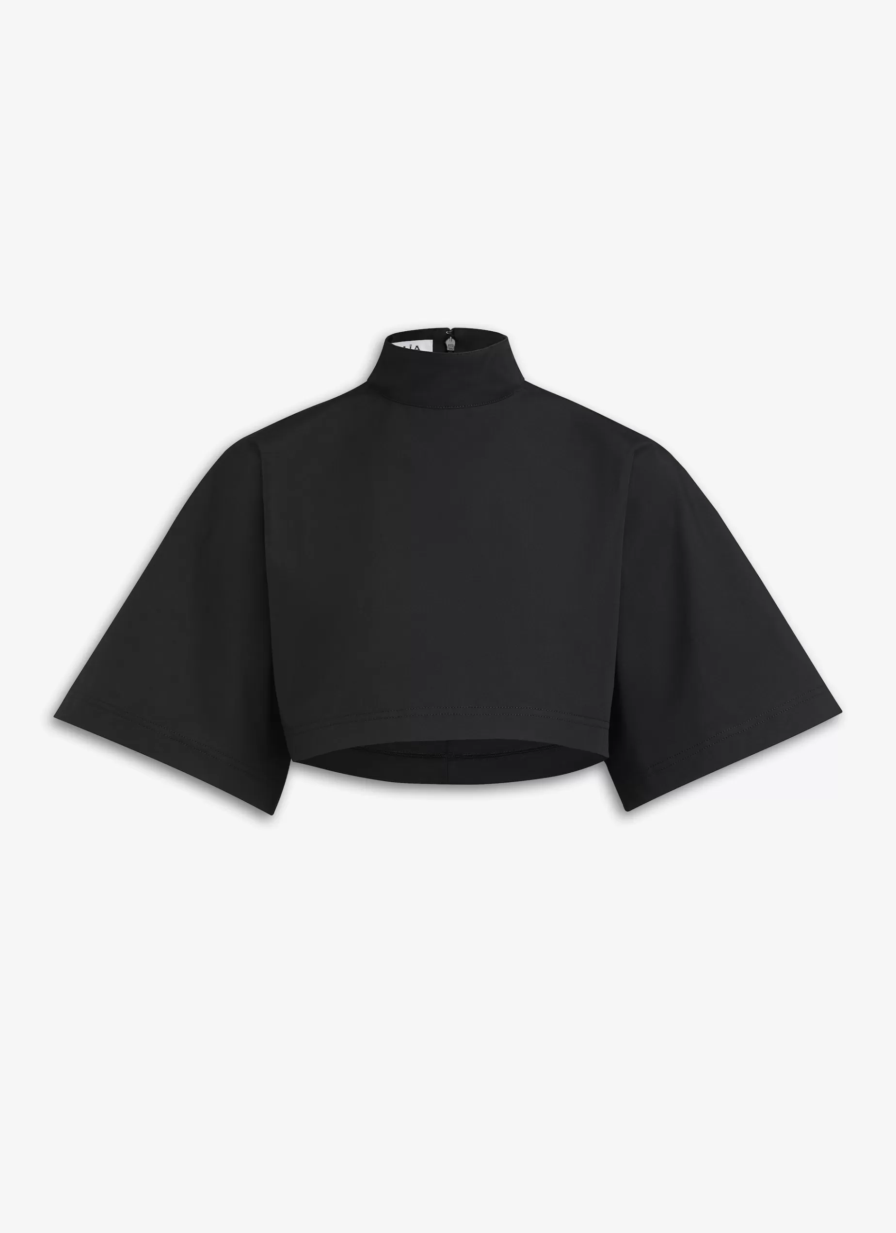 Alaïa HOCHGESCHLOSSENES TOP AUS BAUMWOLLPOPELINE< Oberteile & Hemden