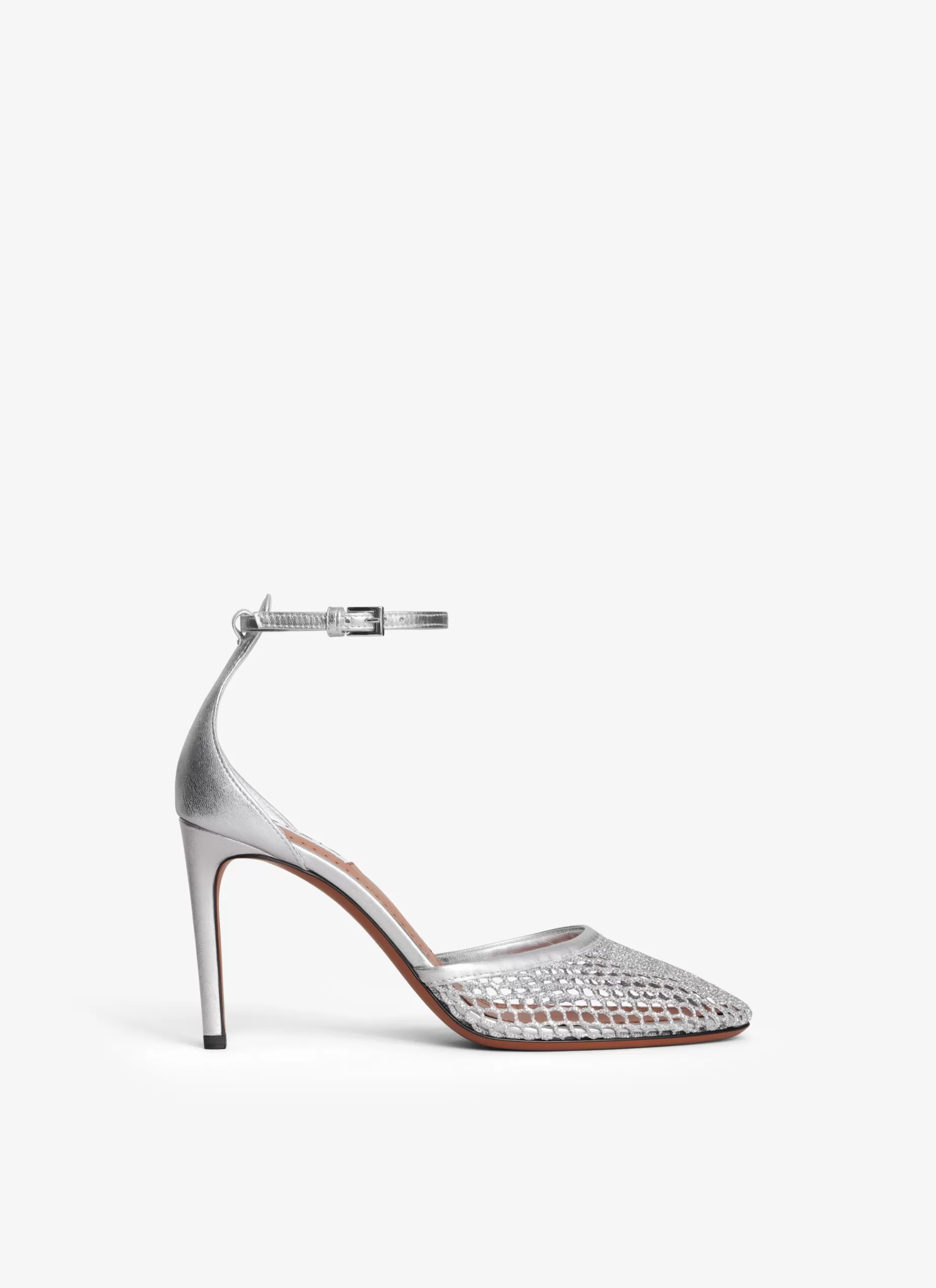 Alaïa HOHE PUMPS AUS NETZSTOFF< Sandalen