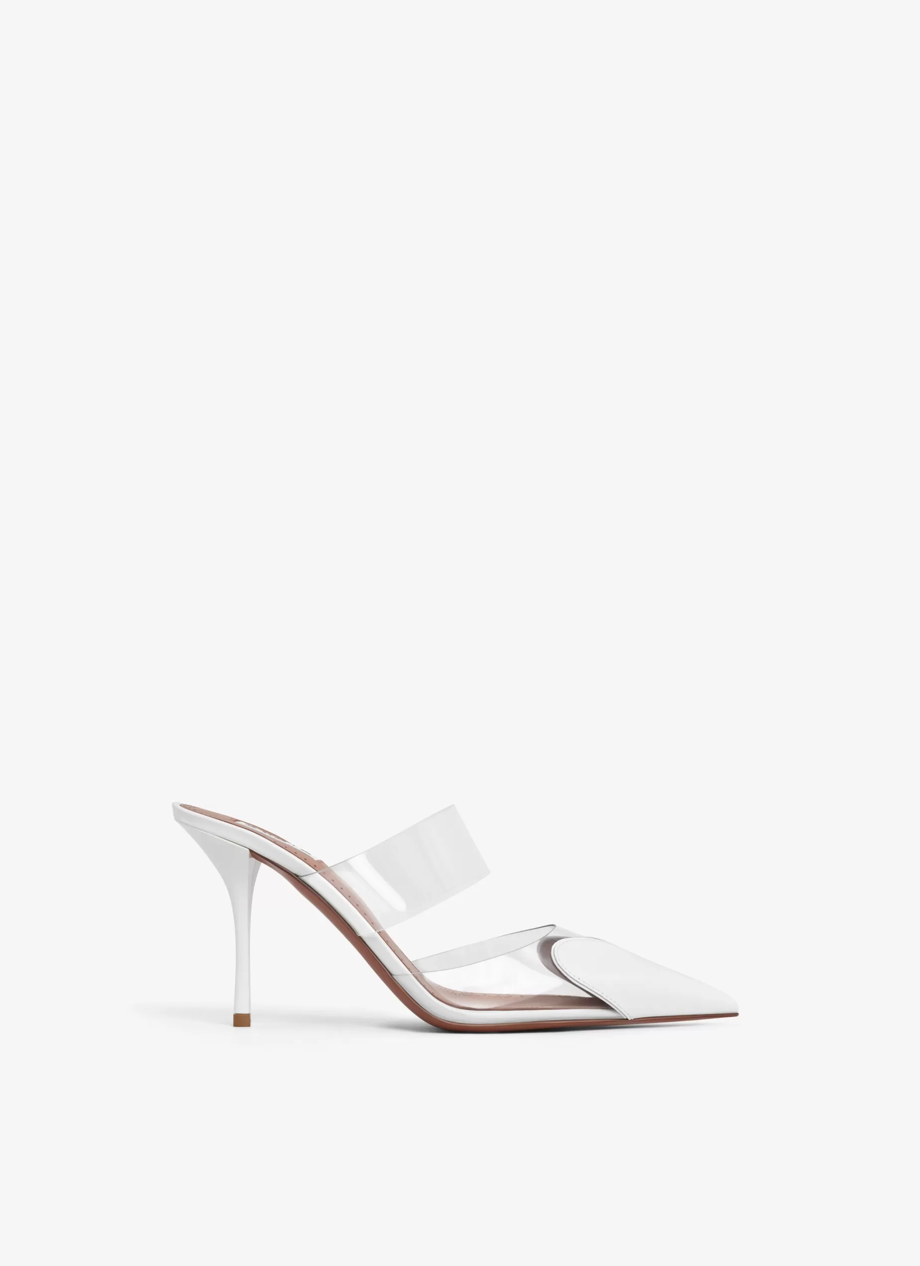 Alaïa LE CŒUR PANTOLETTEN AUS LACK-KALBSLEDER< Mules | Le Cœur