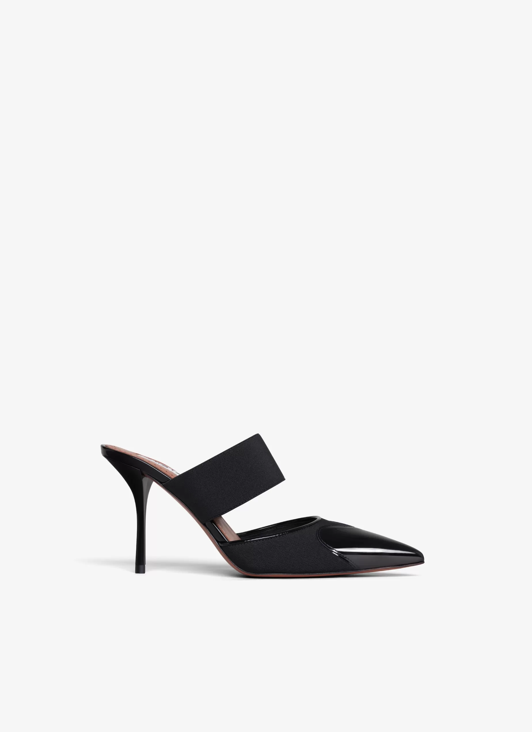 Alaïa LE CŒUR PANTOLETTEN AUS LACK-KALBSLEDER< Mules | Le Cœur
