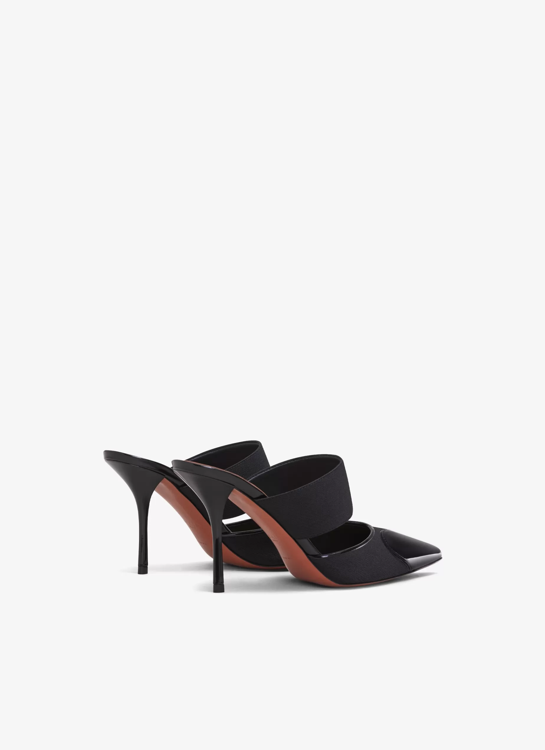 Alaïa LE CŒUR PANTOLETTEN AUS LACK-KALBSLEDER< Mules | Le Cœur