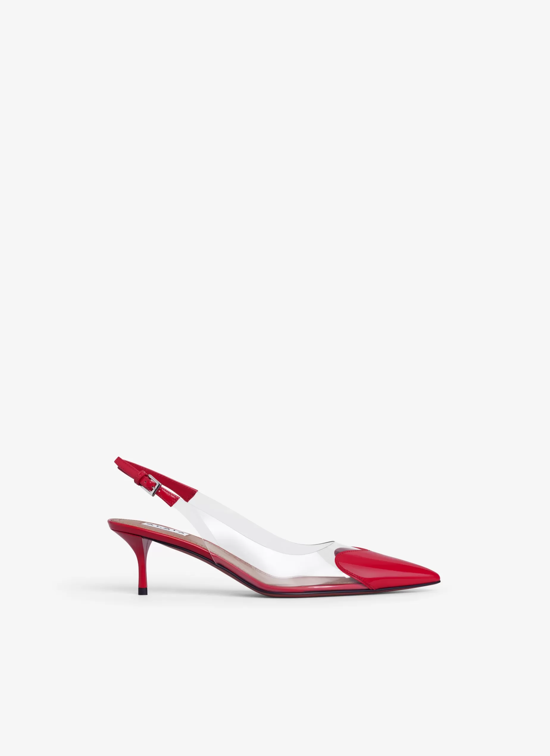 Alaïa LE CŒUR SLINGBACKS AUS LACK-LAMMLEDER< Sandalen | Le Cœur