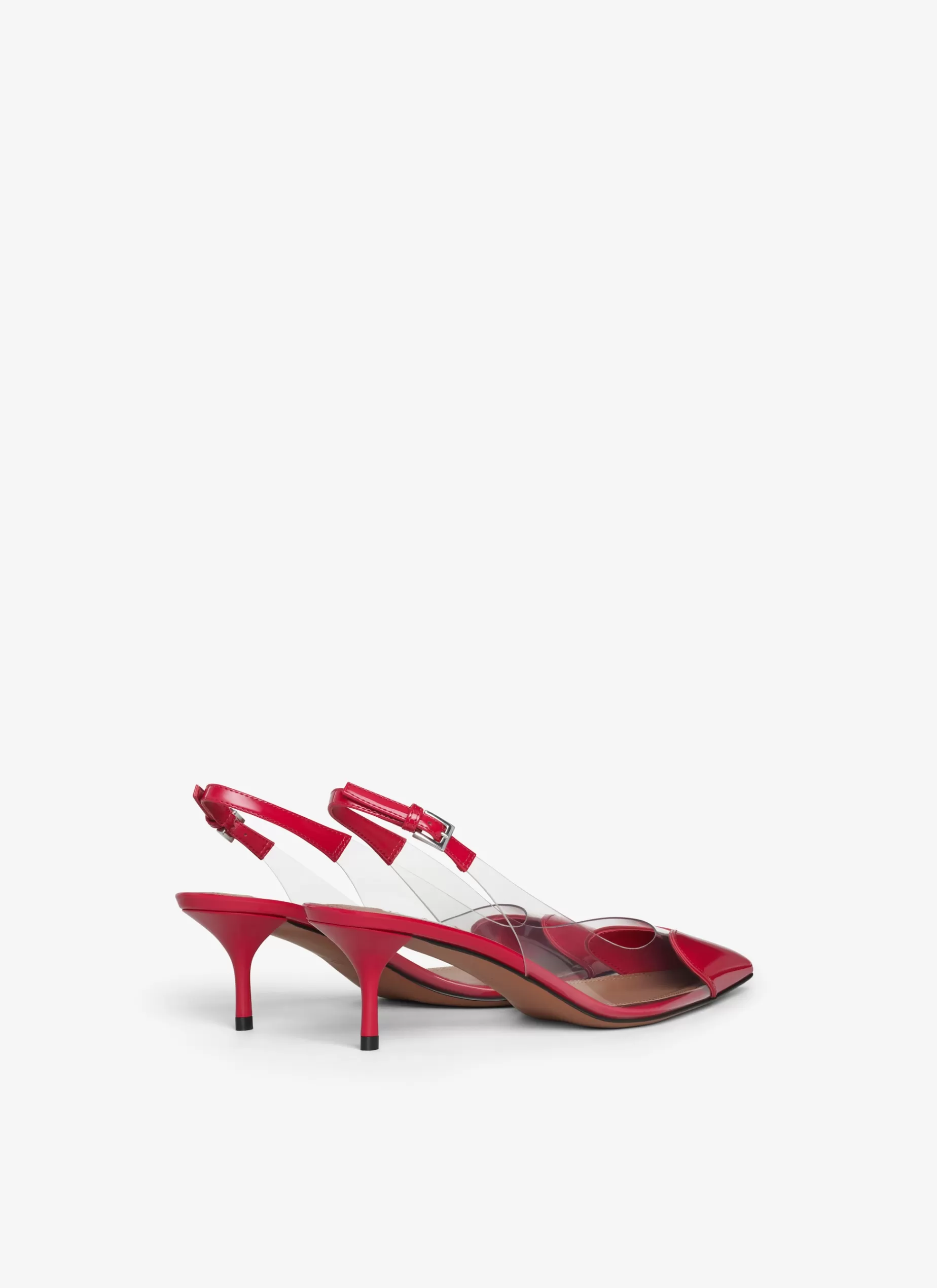 Alaïa LE CŒUR SLINGBACKS AUS LACK-LAMMLEDER< Sandalen | Le Cœur