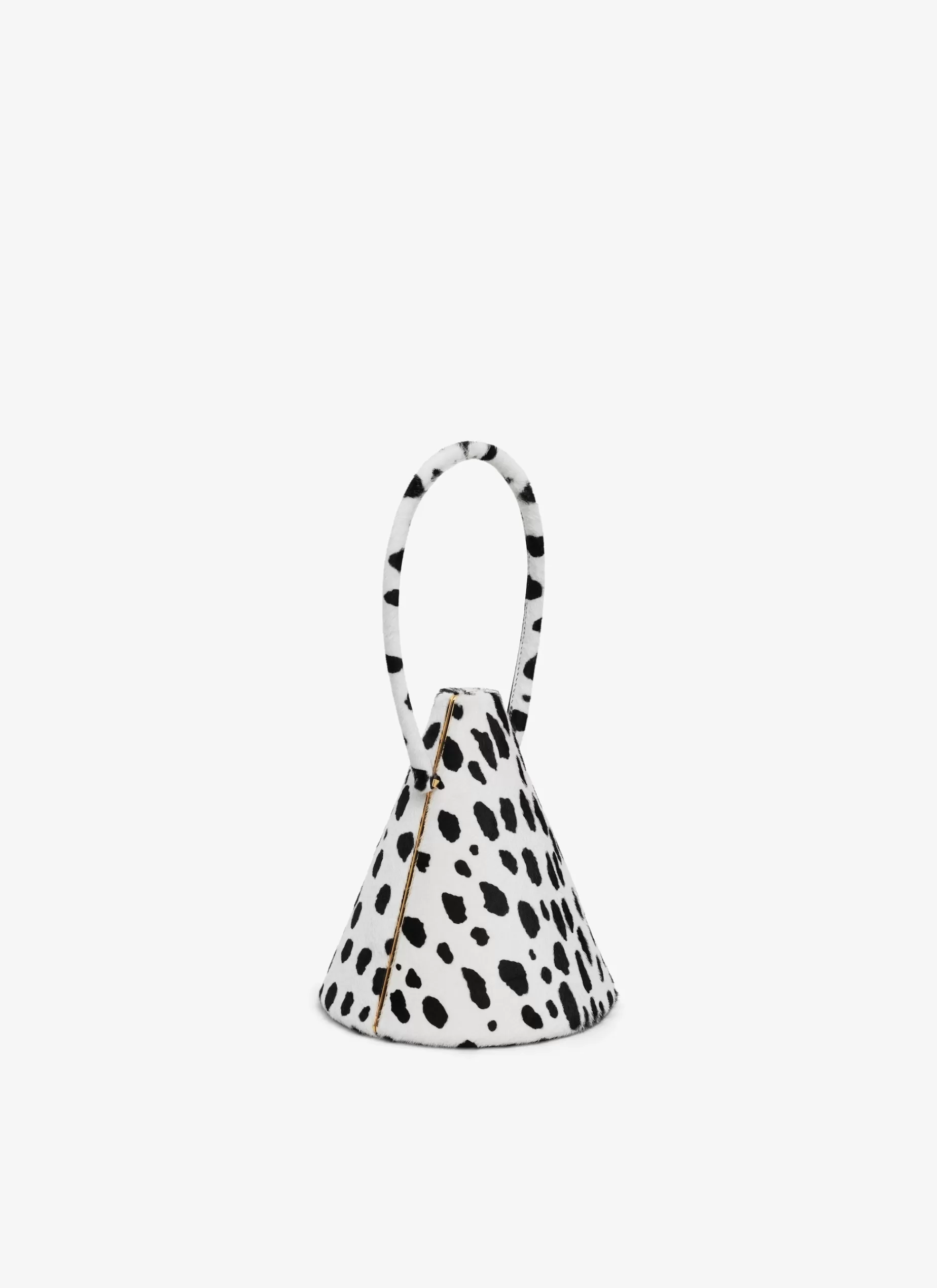 Alaïa MINAUDIERE CONE AUS GEPUNKTETEM KALBSHAAR< Kleine Taschen