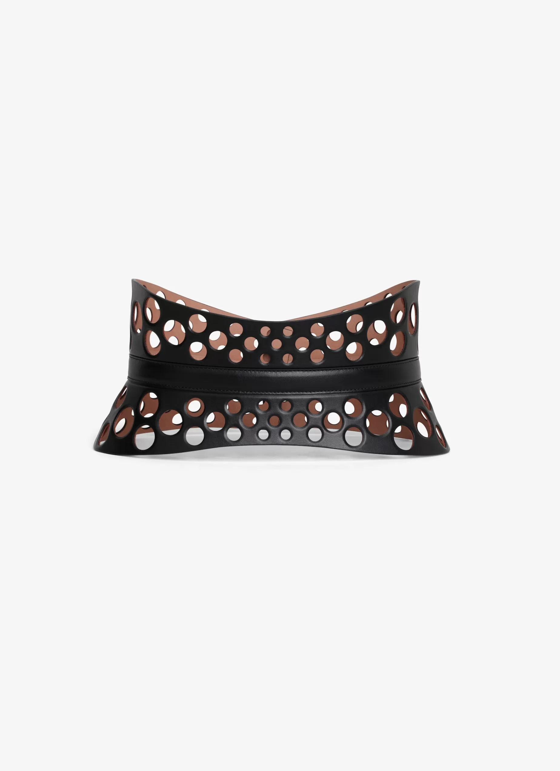 Alaïa NEO-BUSTIER-GÜRTEL AUS PERFORIERTEM KALBSLEDER< Korsettgürtel