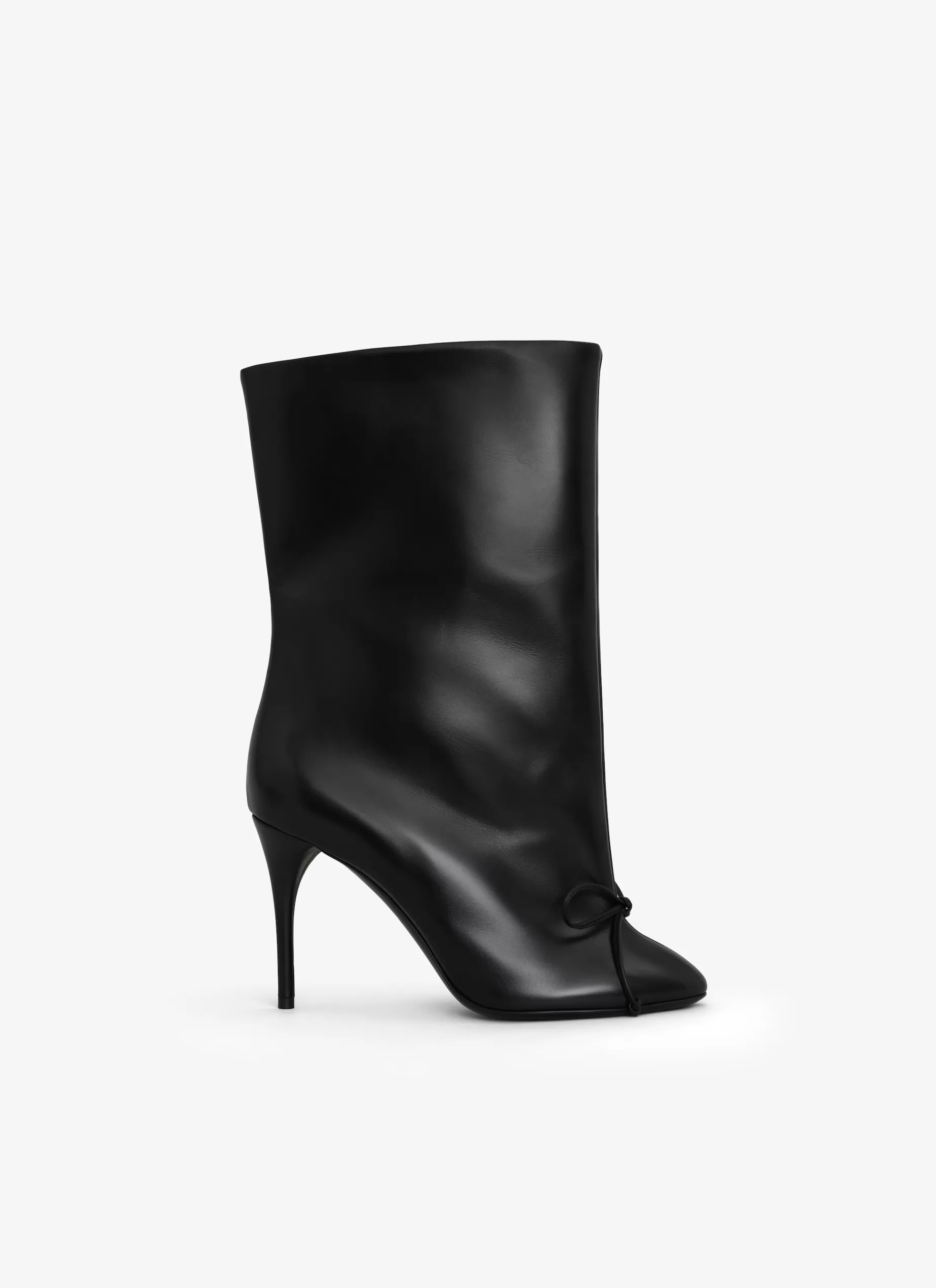 Alaïa NIEDRIGE STIEFEL DECOLLETE AUS LAMMLEDER< Stiefel
