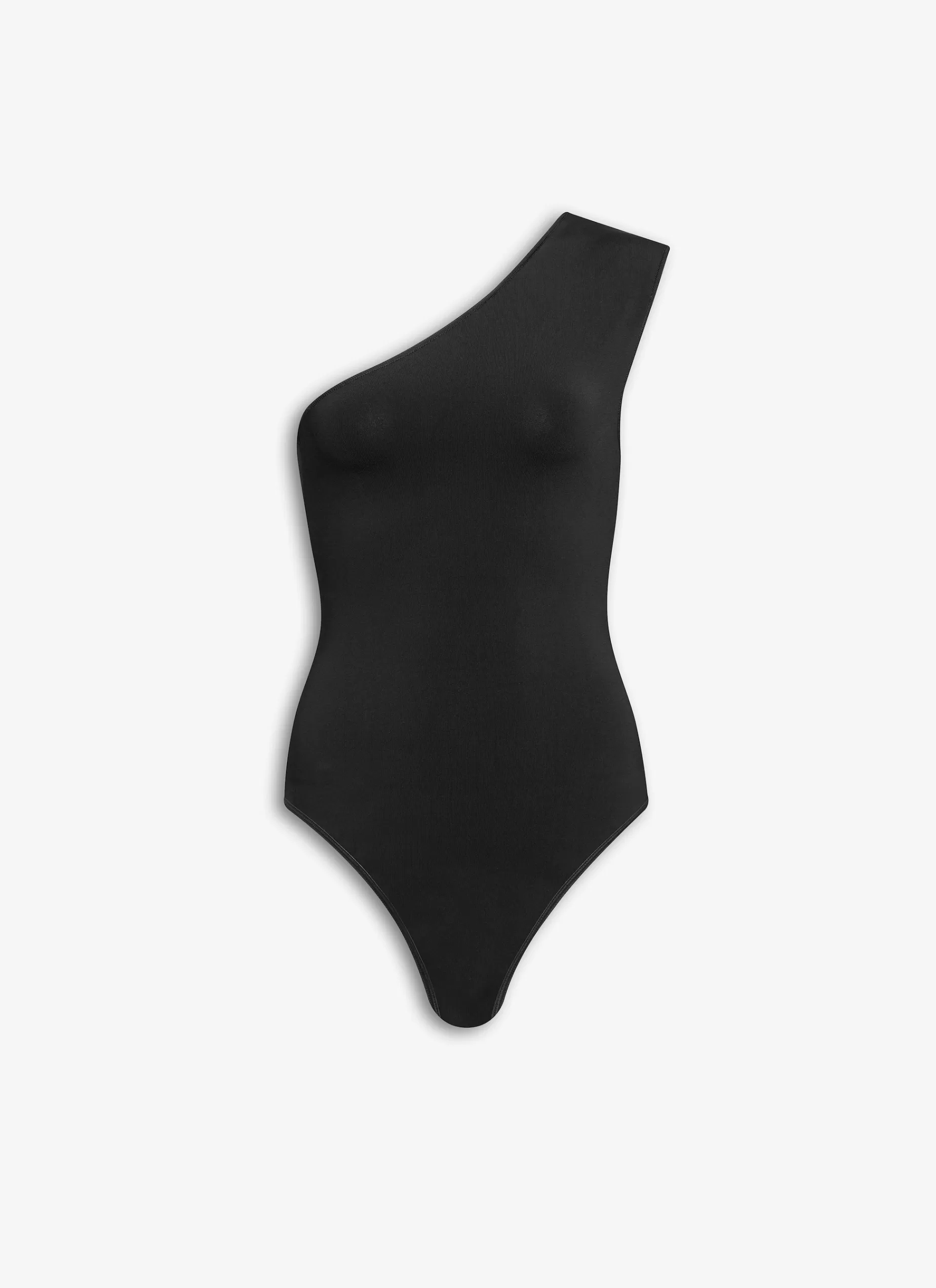 Alaïa ONE-SHOULDER-BODY AUS STRETCH-STRICK< Strickwaren | Bodysuits & Leggings
