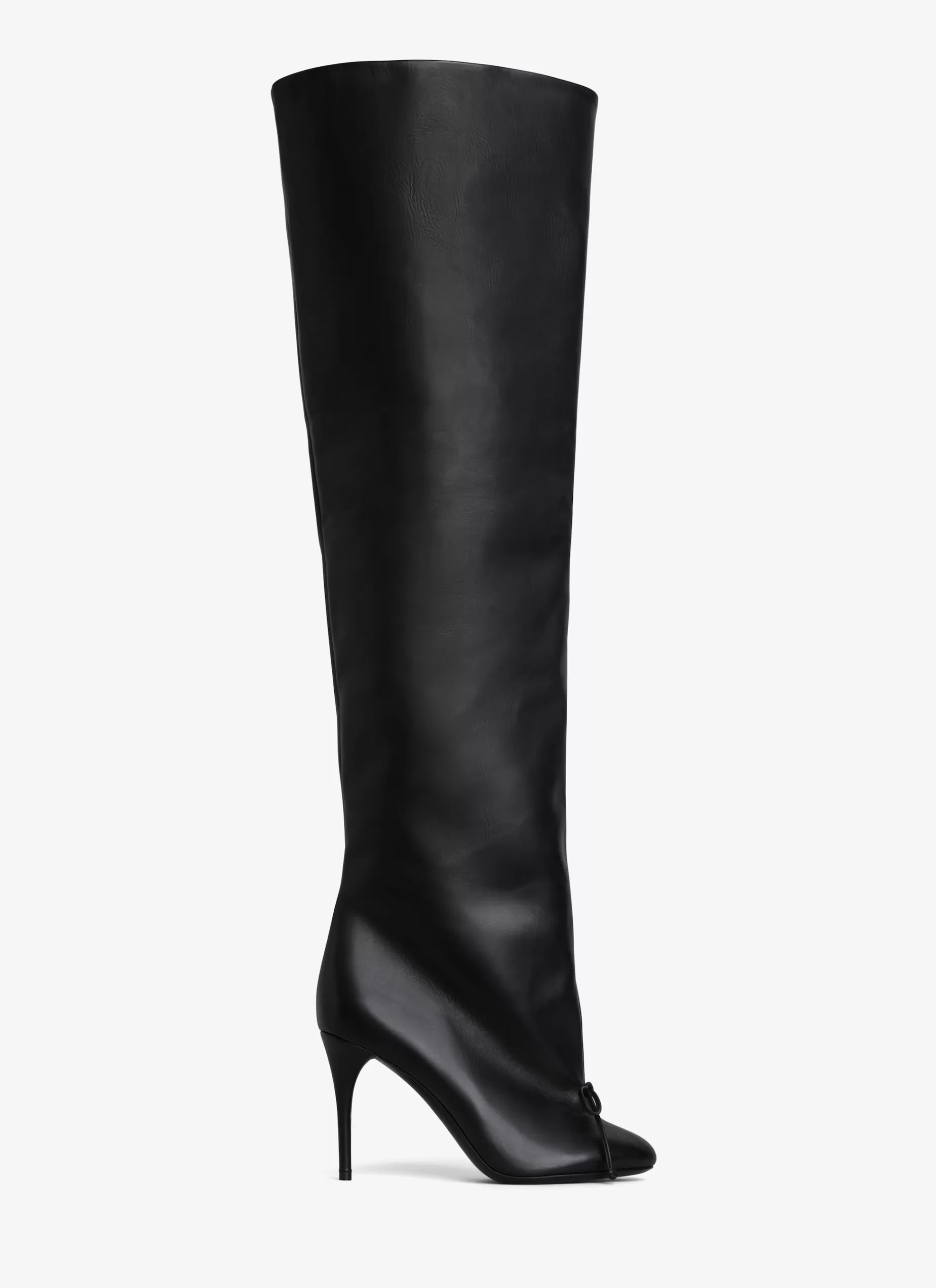 Alaïa OVERKNEE-STIEFEL DECOLLETE AUS KALBSLEDER< Stiefel
