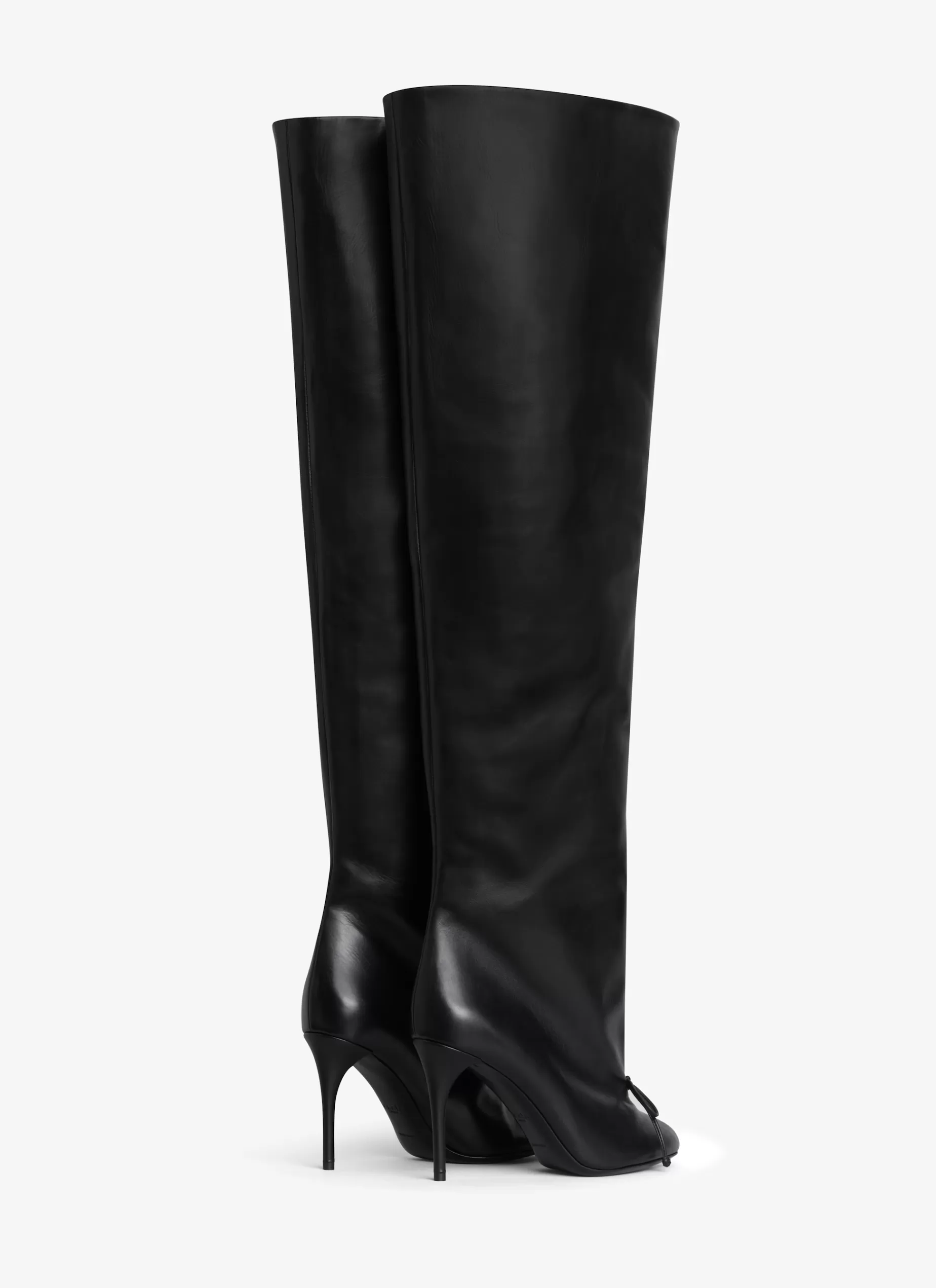 Alaïa OVERKNEE-STIEFEL DECOLLETE AUS KALBSLEDER< Stiefel