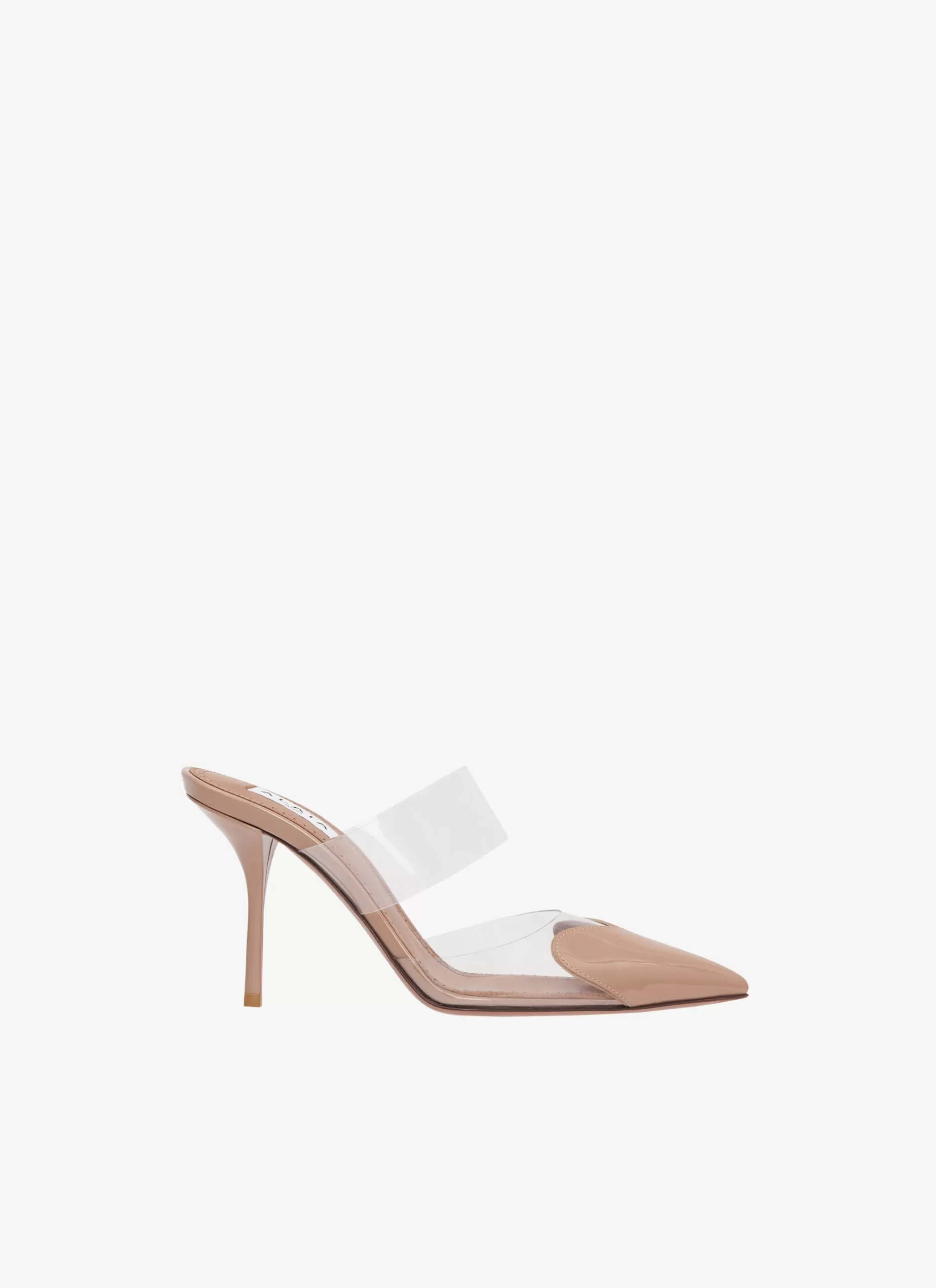 Alaïa PANTOLETTEN LE COEUR AUS LACK-KALBSLEDER< Mules | Le Cœur