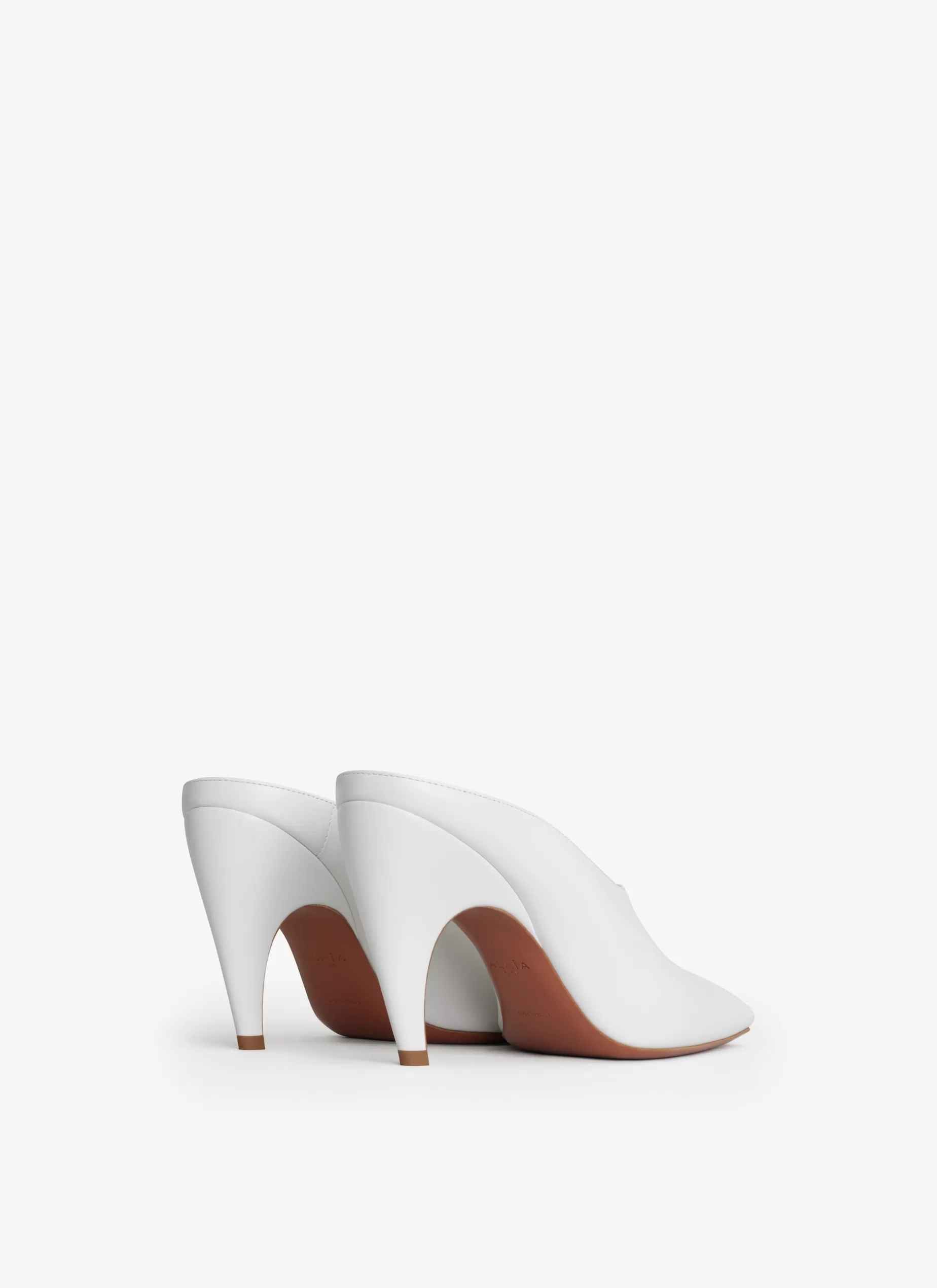 Alaïa PANTOLETTEN SPIKE AUS KALBSLEDER< Mules