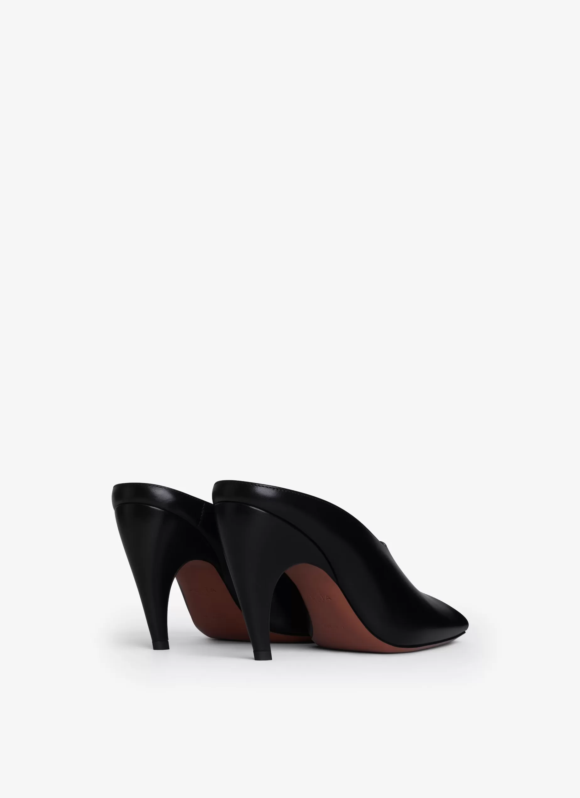 Alaïa PANTOLETTEN SPIKE AUS KALBSLEDER< Mules