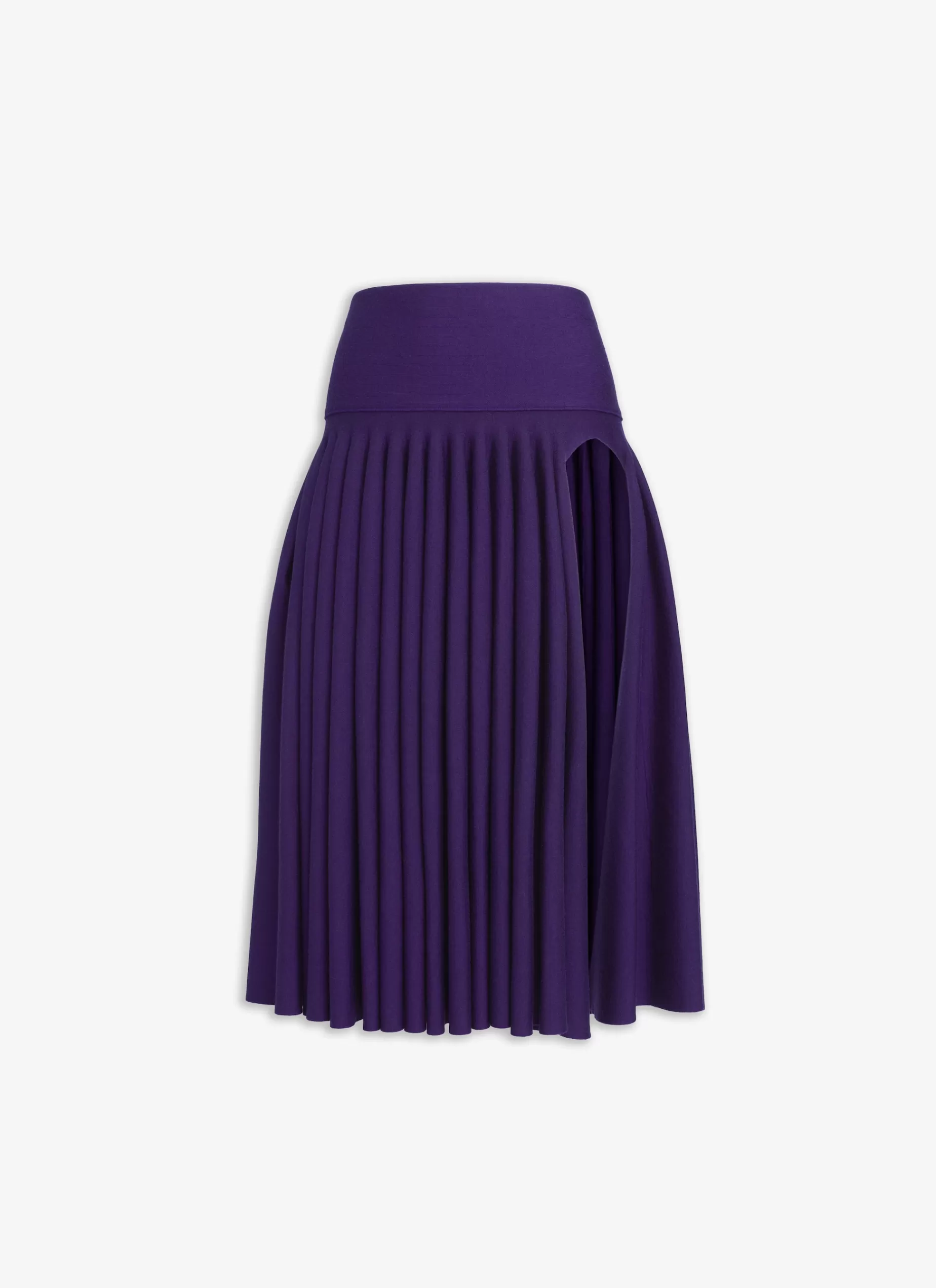 Alaïa PLISSEE-STRICKROCK MIT GODETS< Strickwaren | Röcke