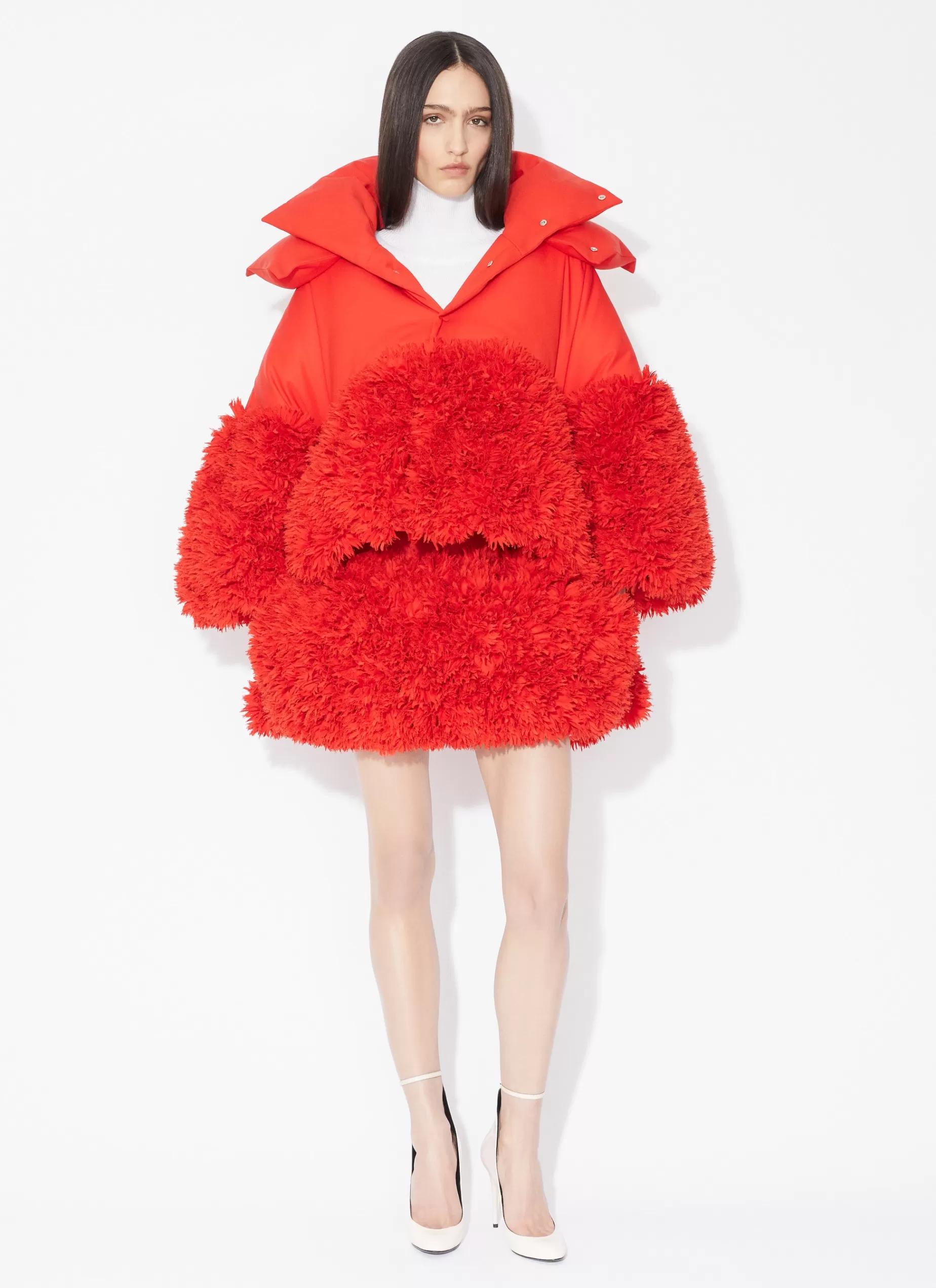 Alaïa PUFFERJACKE MIT RÜSCHEN< Mäntel & Jacken