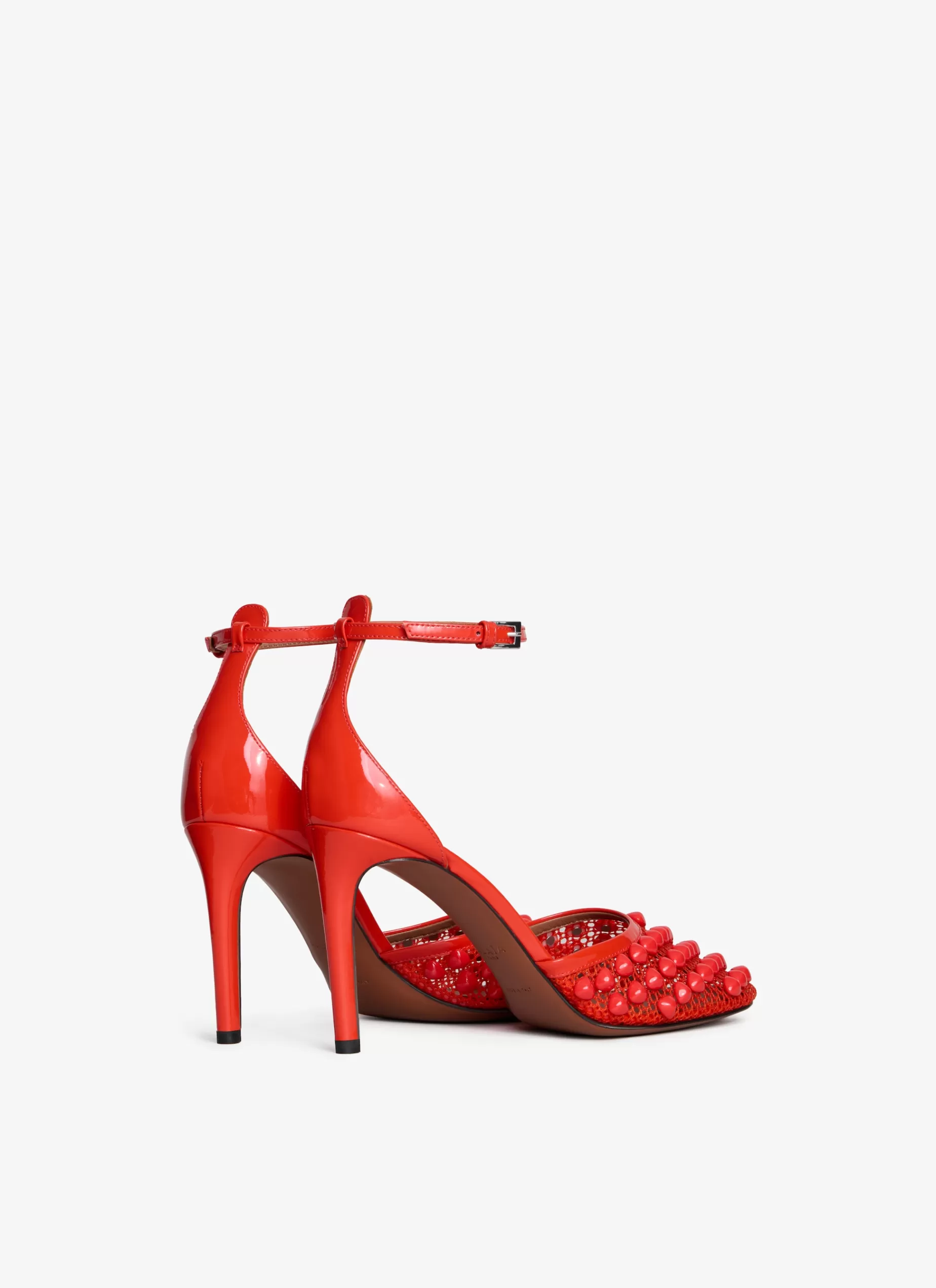 Alaïa PUMPS HIGHFISHNET MIT NIETEN< Sandalen