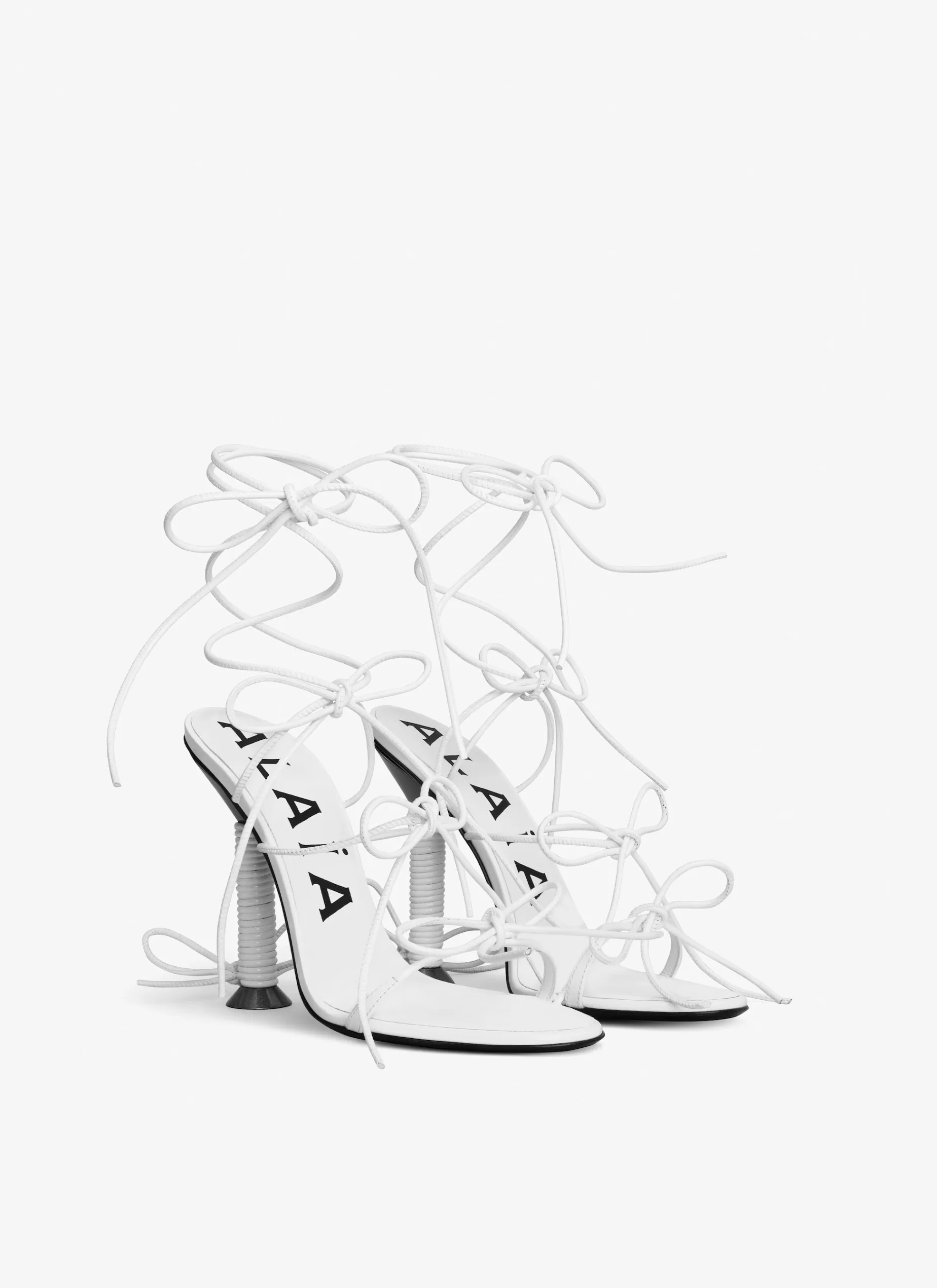 Alaïa SANDALEN BOBINE AUS LAMMLEDER< Sandalen