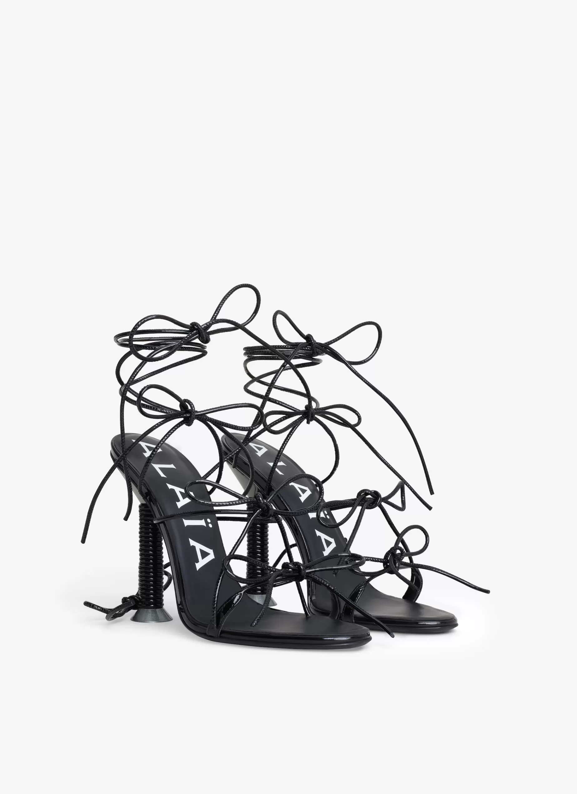 Alaïa SANDALEN BOBINE AUS LAMMLEDER< Sandalen
