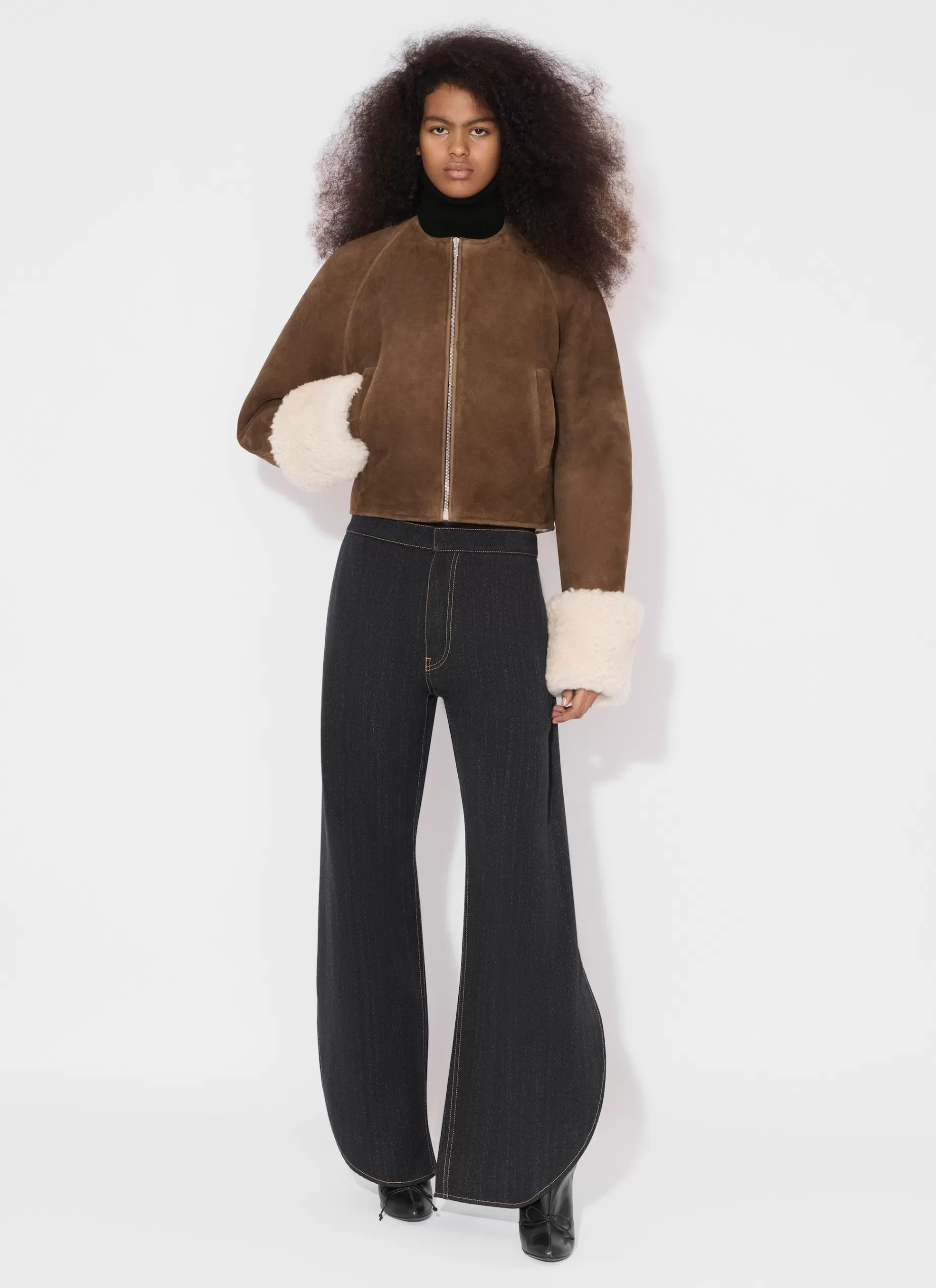 Alaïa SHEARLING-JACKE< Mäntel & Jacken