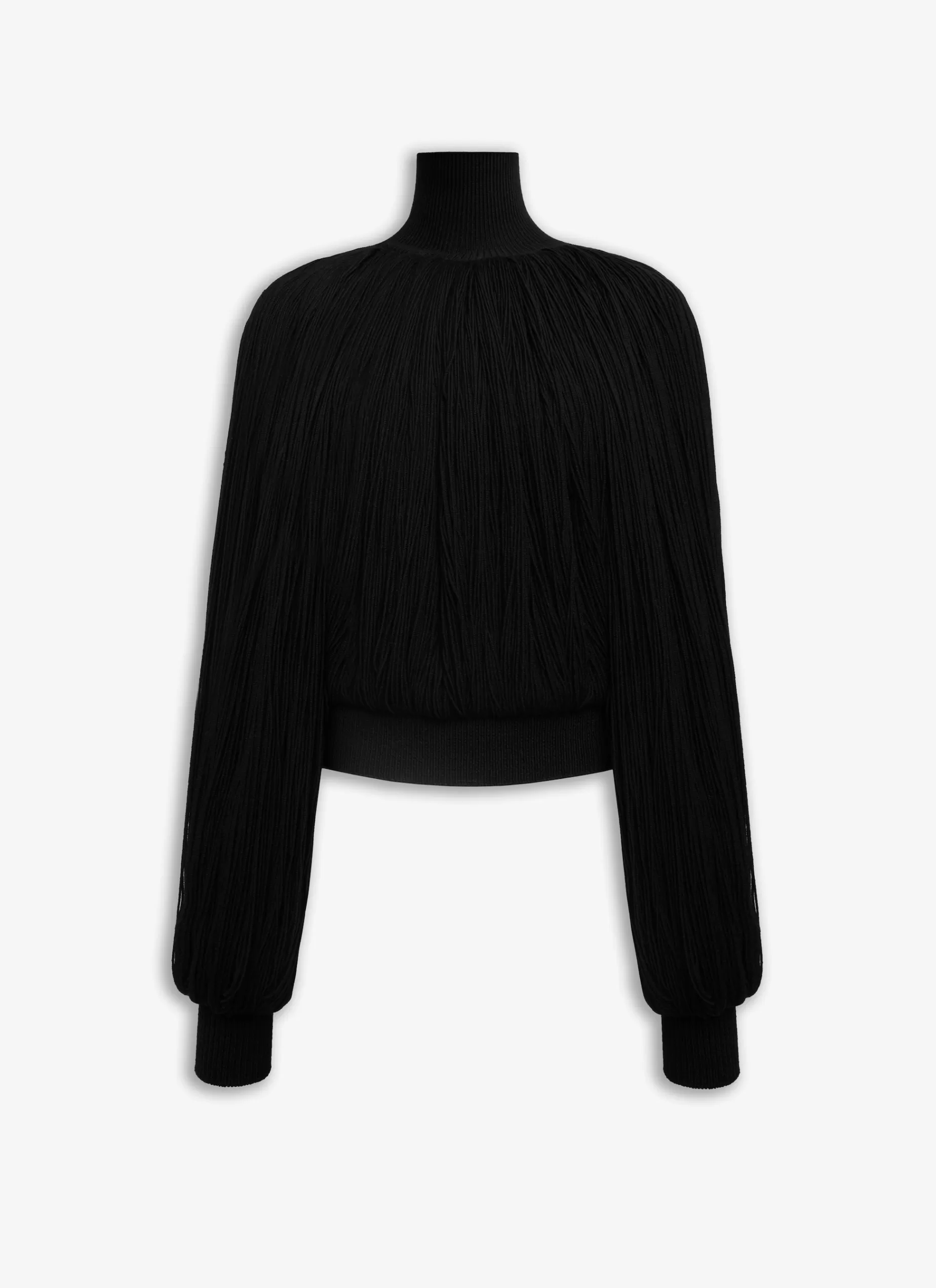 Alaïa STRICKPULLOVER MIT FRANSEN< Strickwaren | Pullover & Cardigans