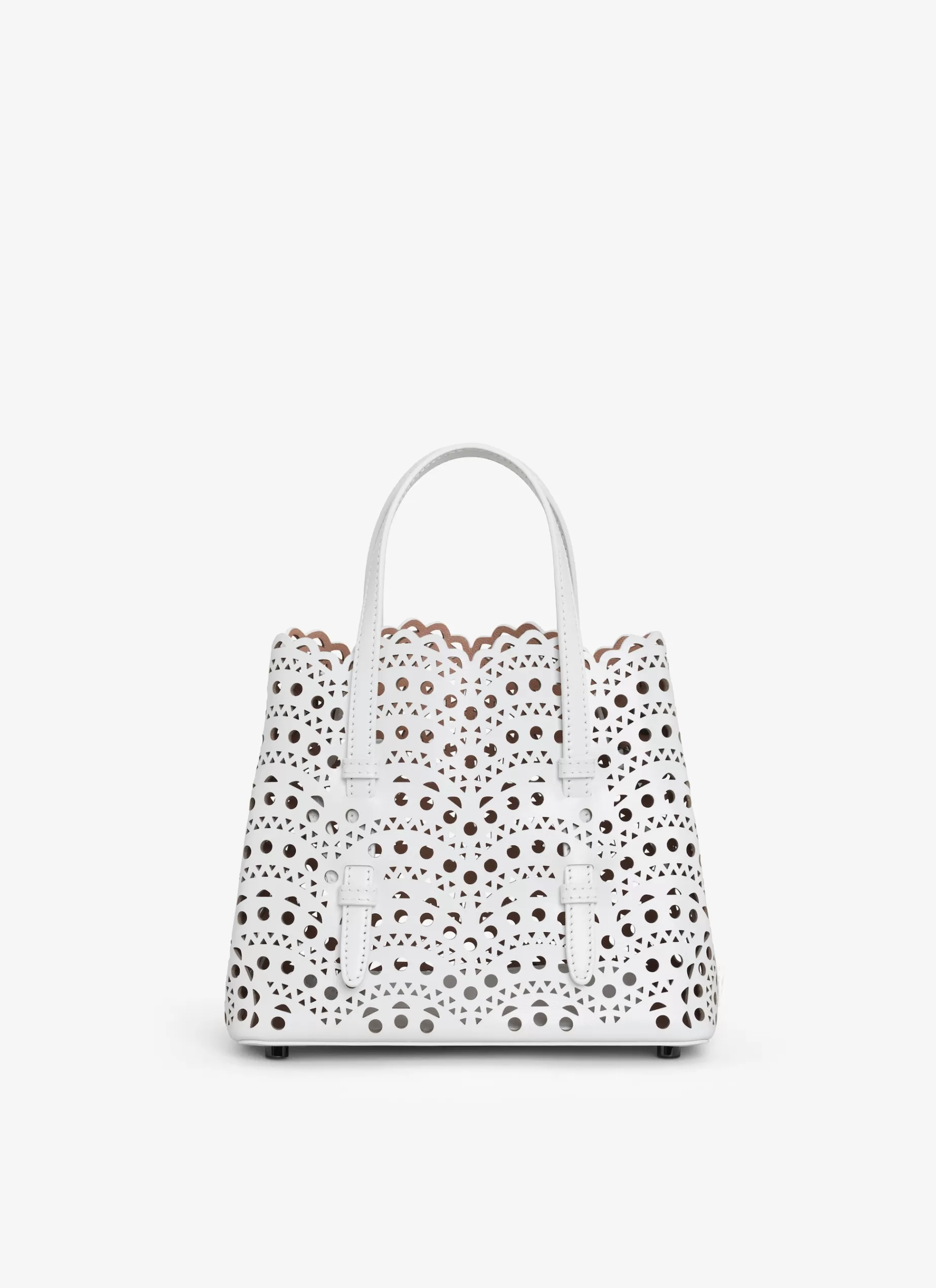 Alaïa TASCHE MINA 20 AUS KALBSLEDER MIT VIENNE-WELLENMUSTER< Kleine Taschen | Handtaschen