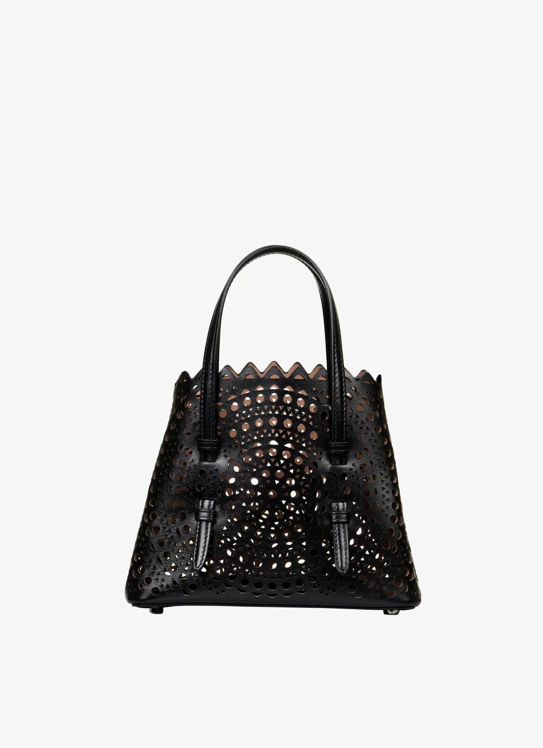 Alaïa Tasche Mina 20 Aus Luxus-Kalbsleder Mit Neuem Vienne-Muster< Kleine Taschen | Handtaschen