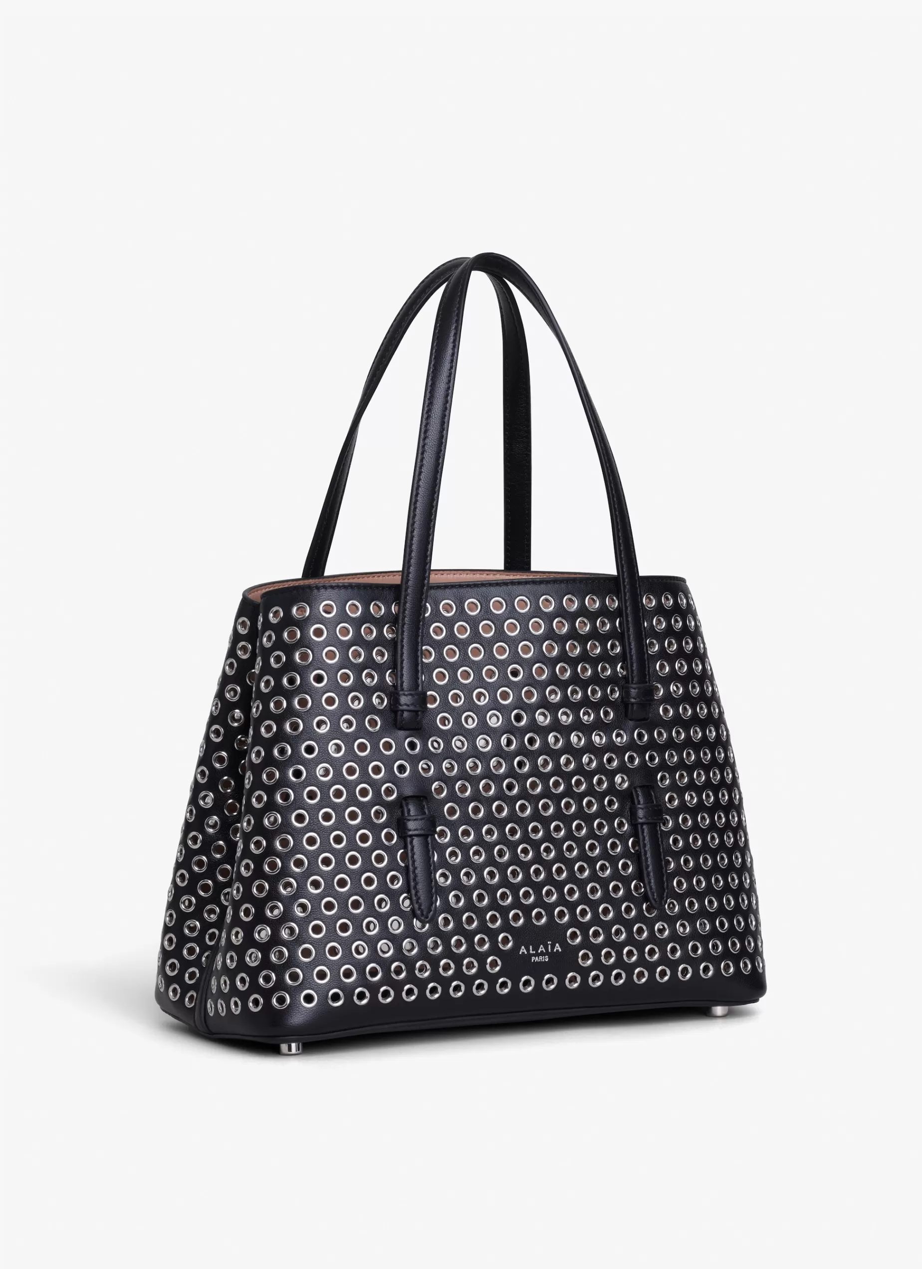 Alaïa TASCHE MINA 25 AUS KALBSLEDER MIT VIENNE-WELLENMUSTER< Handtaschen | Tote Bags