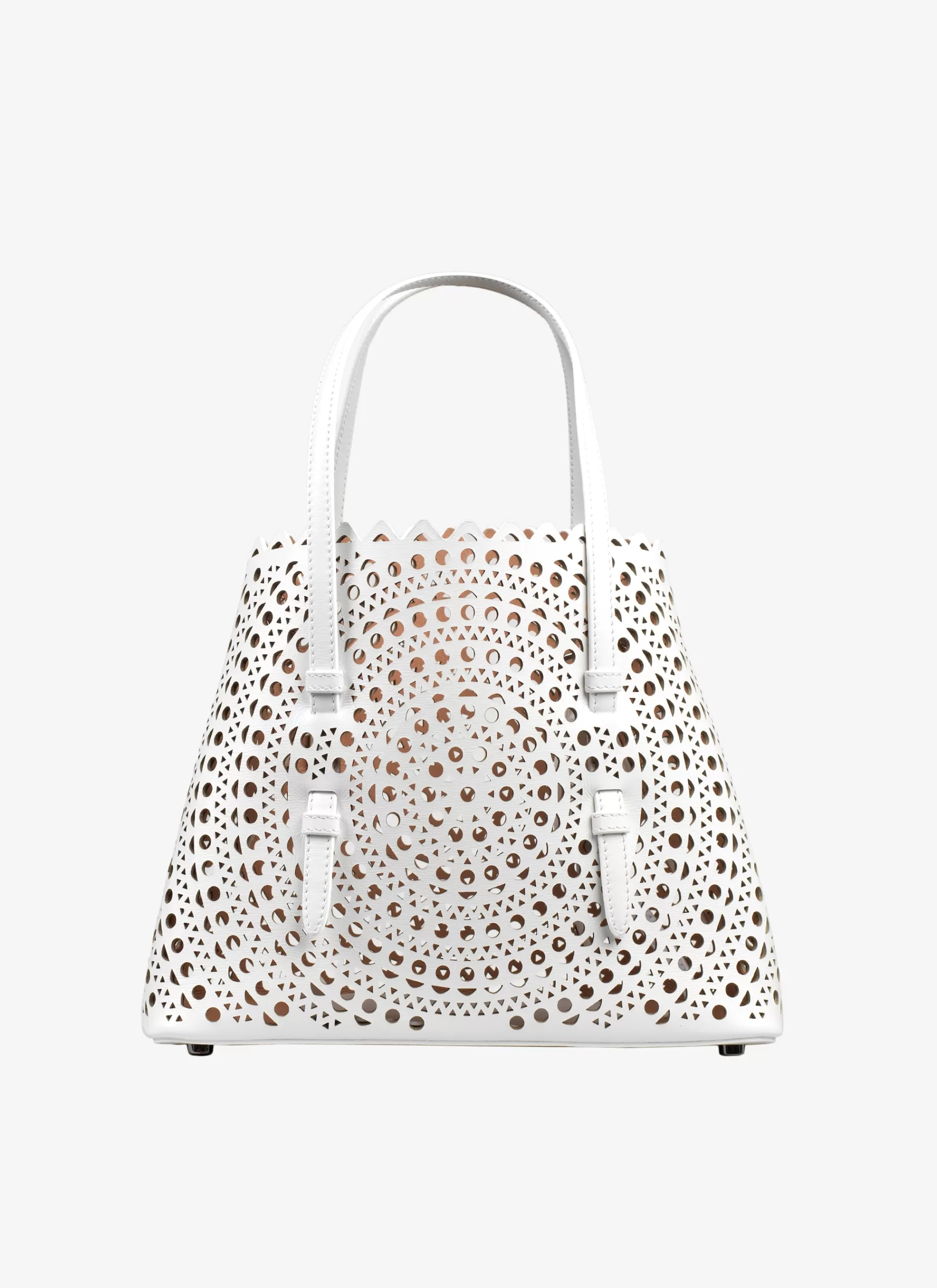 Alaïa Tasche Mina 25 Aus Luxus-Kalbsleder Mit Vienne-Wellenmuster< Le Mina | Tote Bags