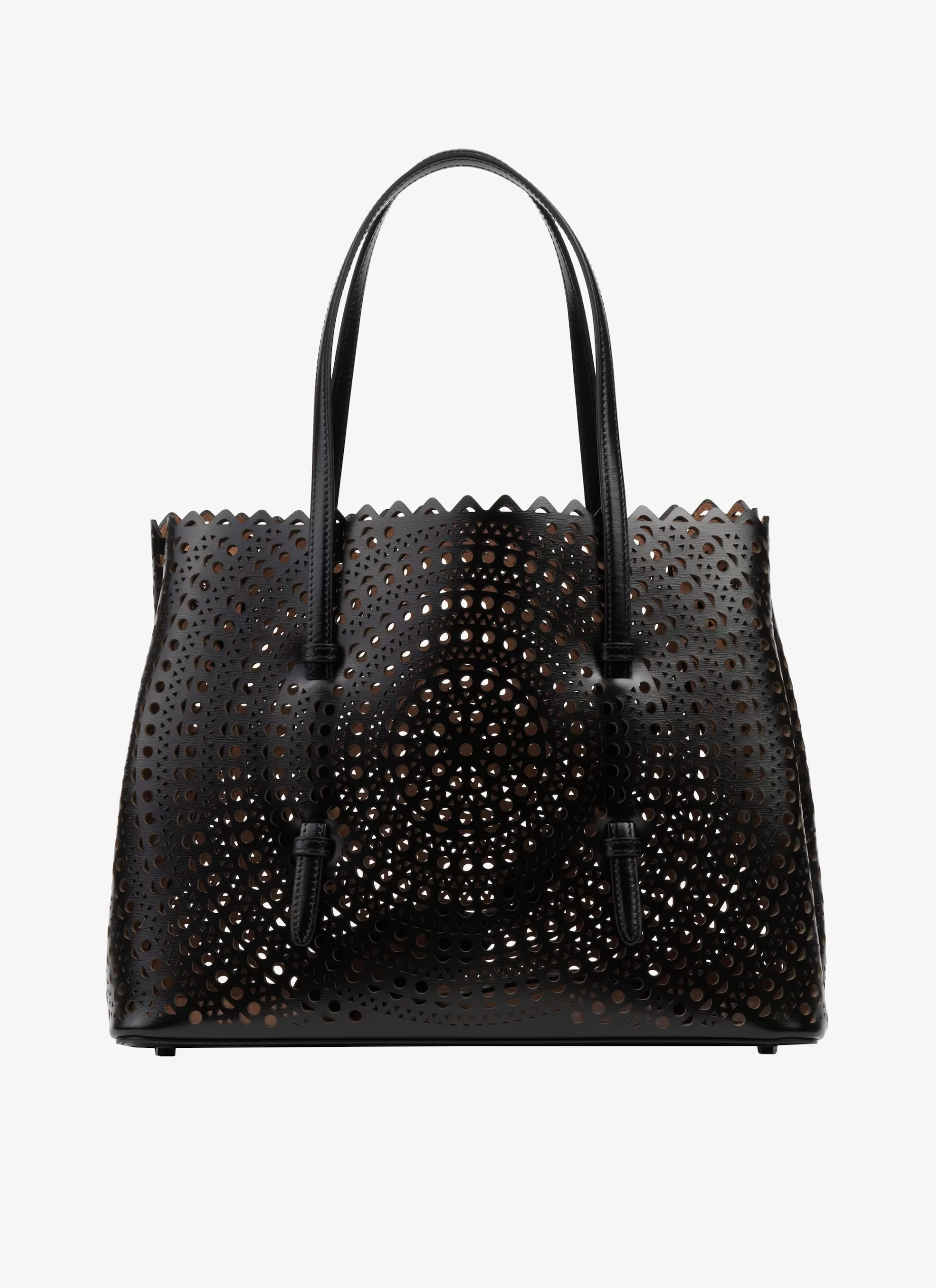 Alaïa Tasche Mina 32 Aus Luxus-Kalbsleder Mit Vienne-Wellenmuster< Handtaschen | Tote Bags