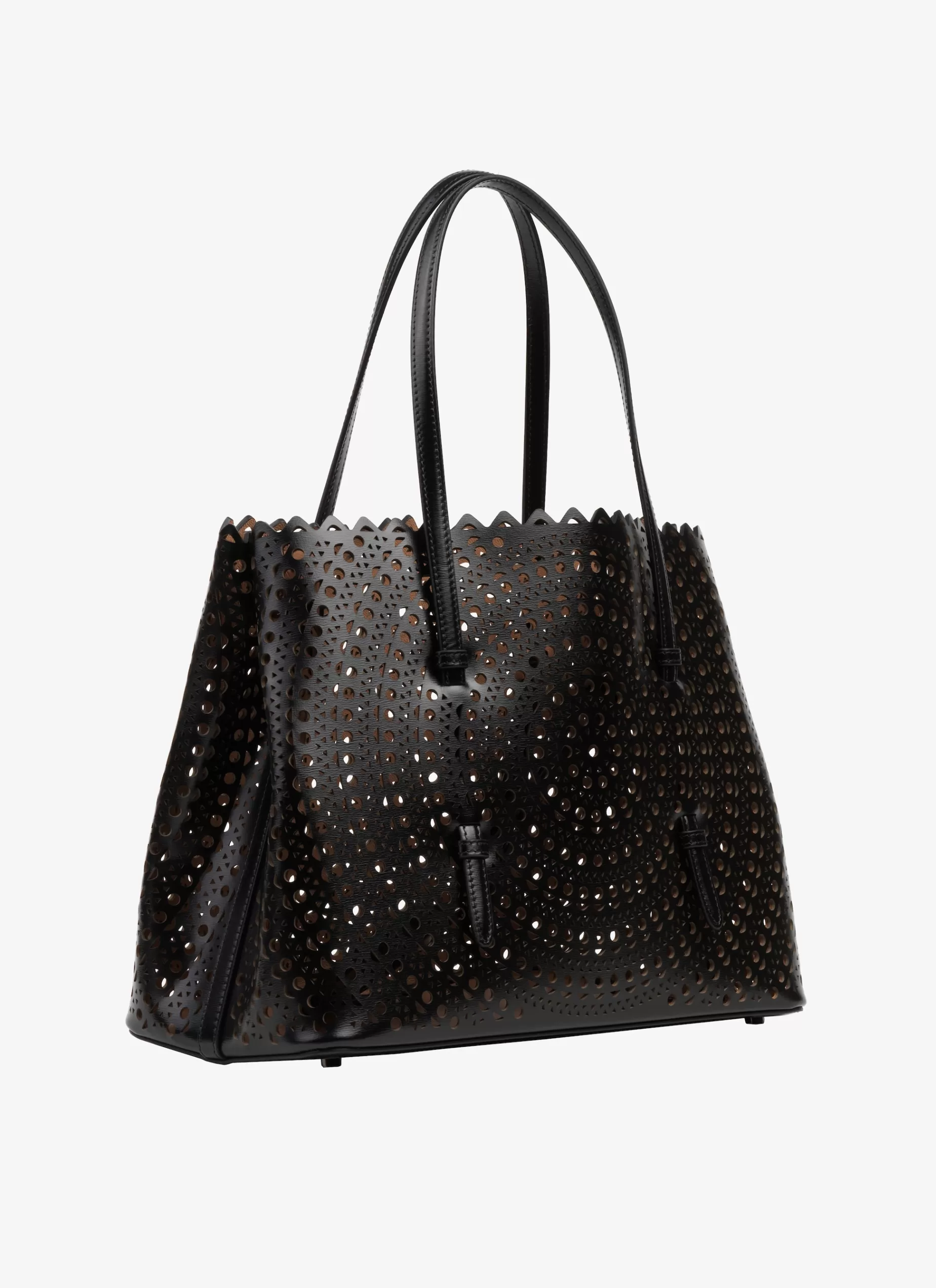 Alaïa Tasche Mina 32 Aus Luxus-Kalbsleder Mit Vienne-Wellenmuster< Handtaschen | Tote Bags