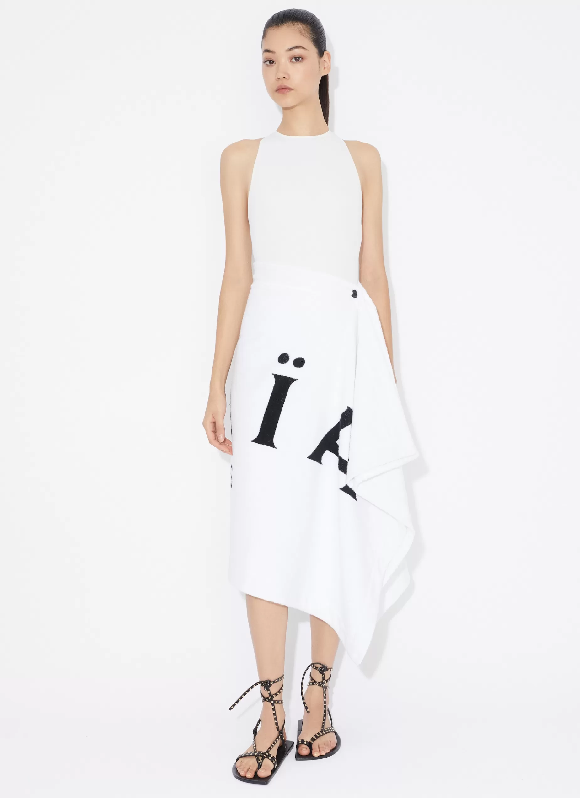 Alaïa TOWEL-ROCK AUS BAUMWOLL-TERRY< Bademode | Röcke